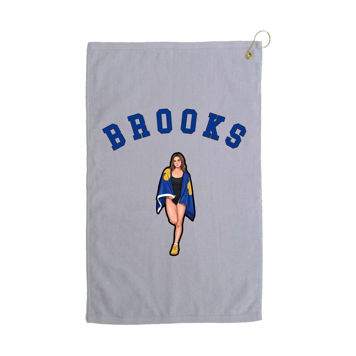 Golf Towel — Shirsey Arch in Grey