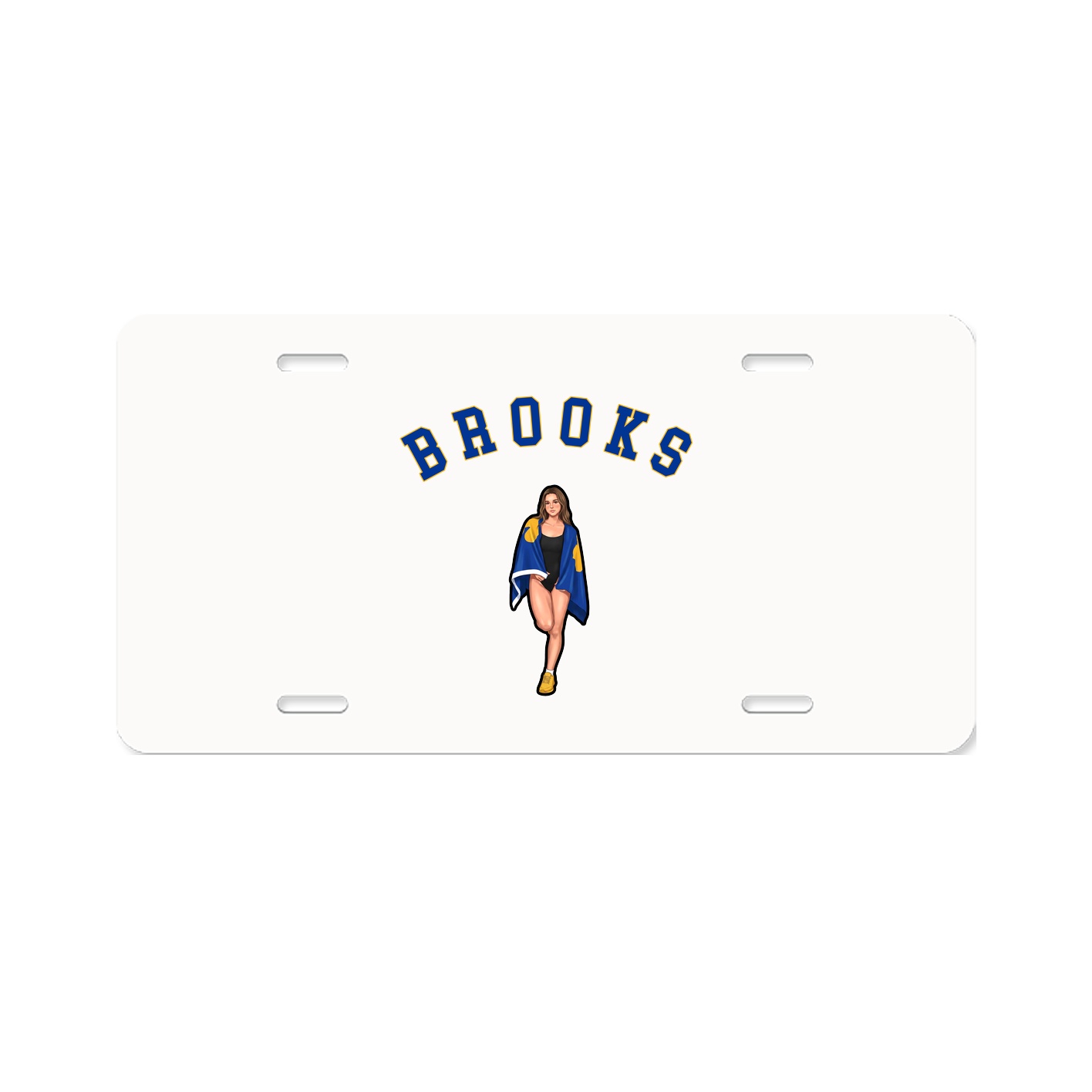 License Plate — Shirsey Arch in Classic