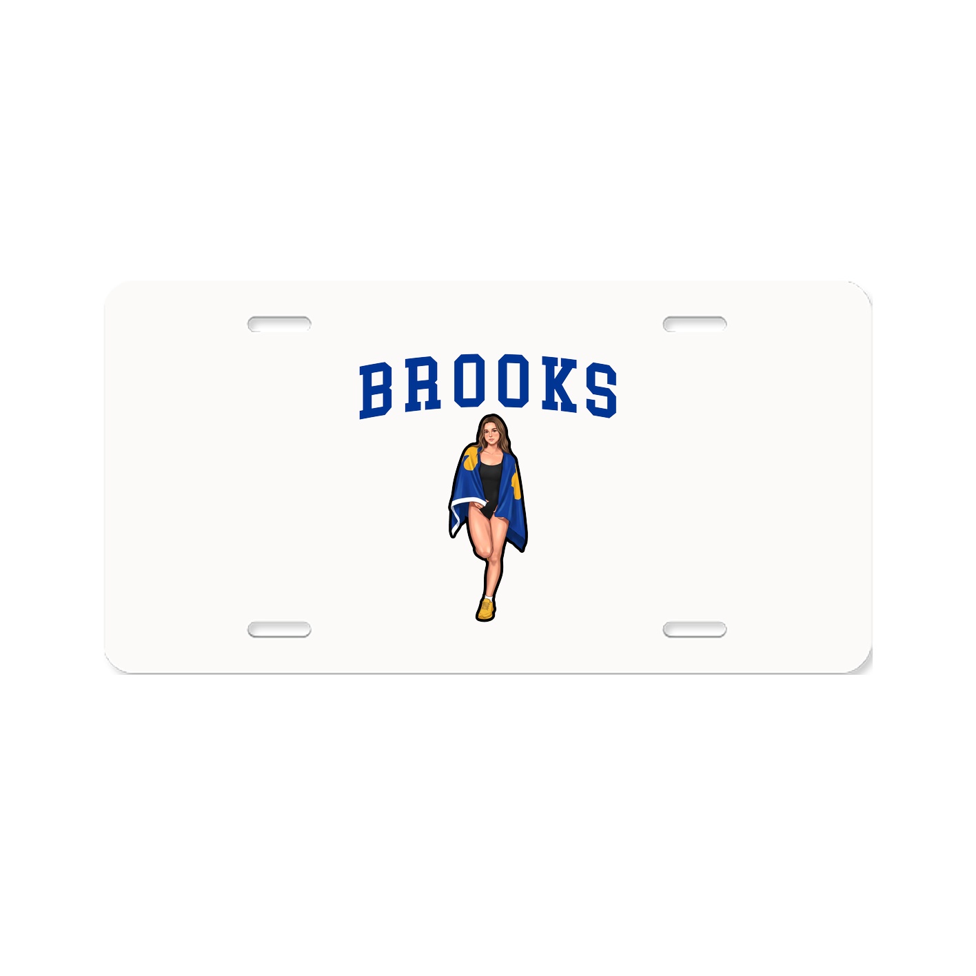 License Plate — Shirsey in Classic