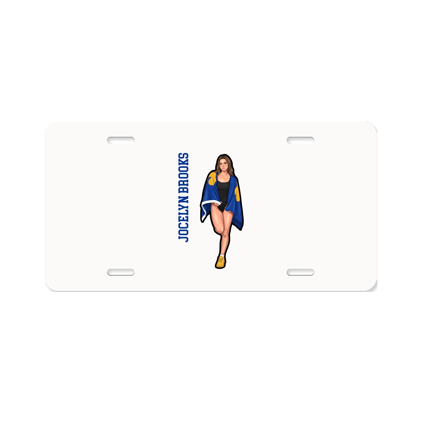 Aluminum License Plate