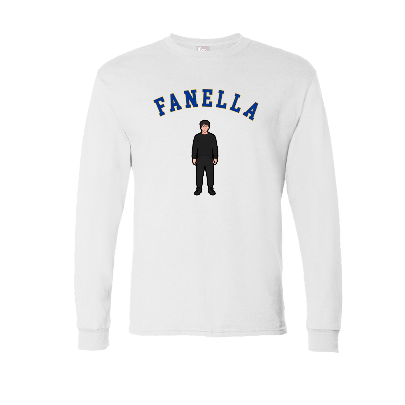 Long Sleeve Tee — Shirsey Arch in White
