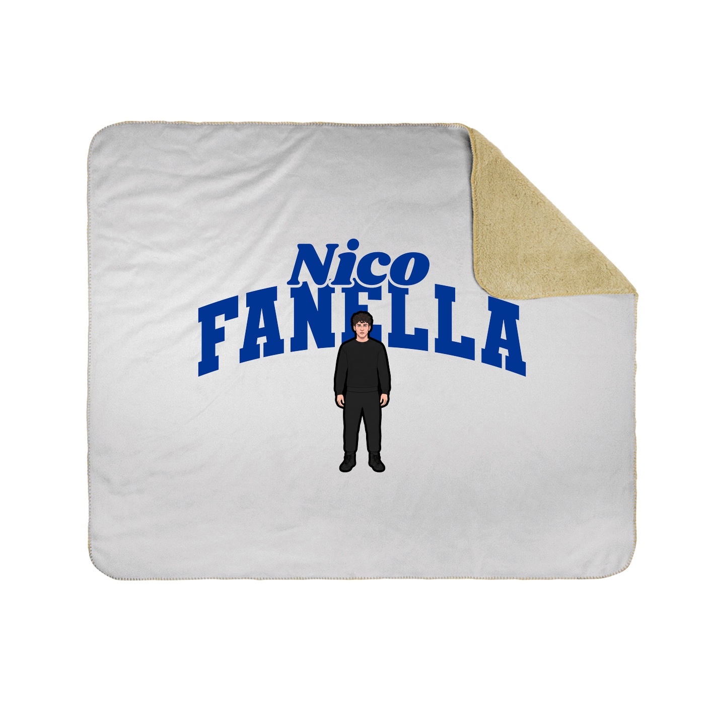 Throw Blanket — Signature Arch in White