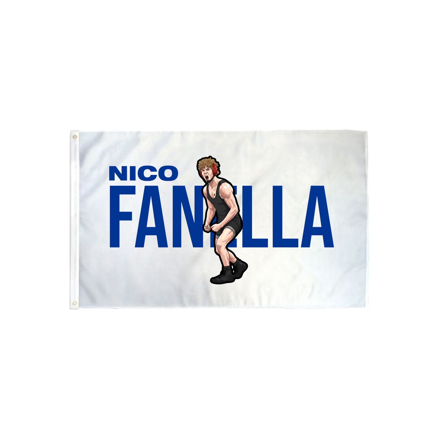 3x5 Flag — Player Name in Classic