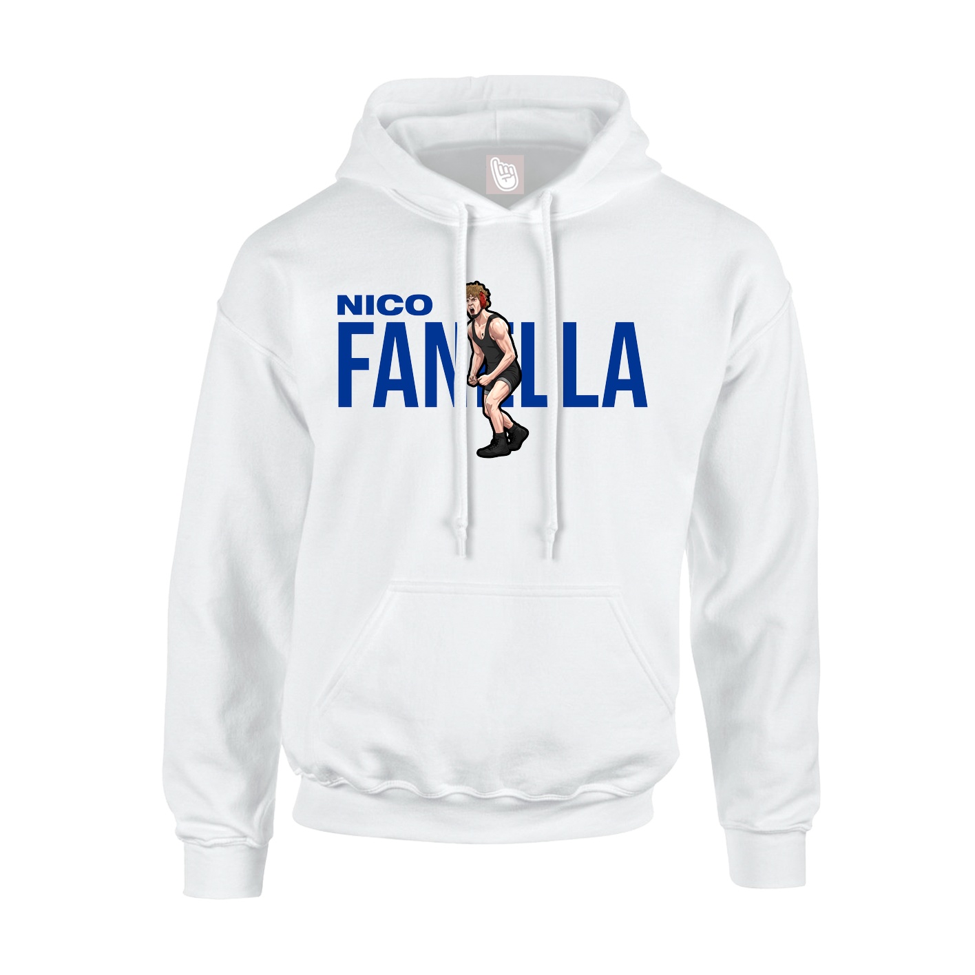 Hoodie — Player Name in White
