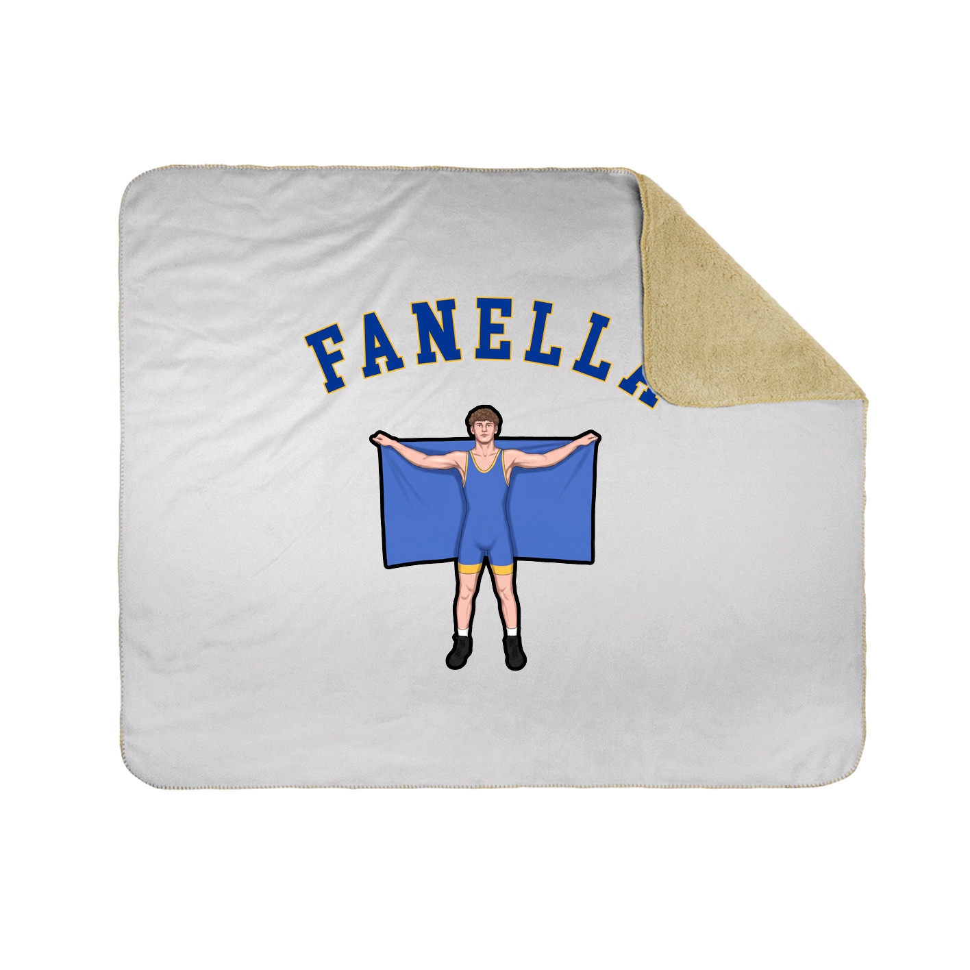 Throw Blanket — Shirsey Arch in White