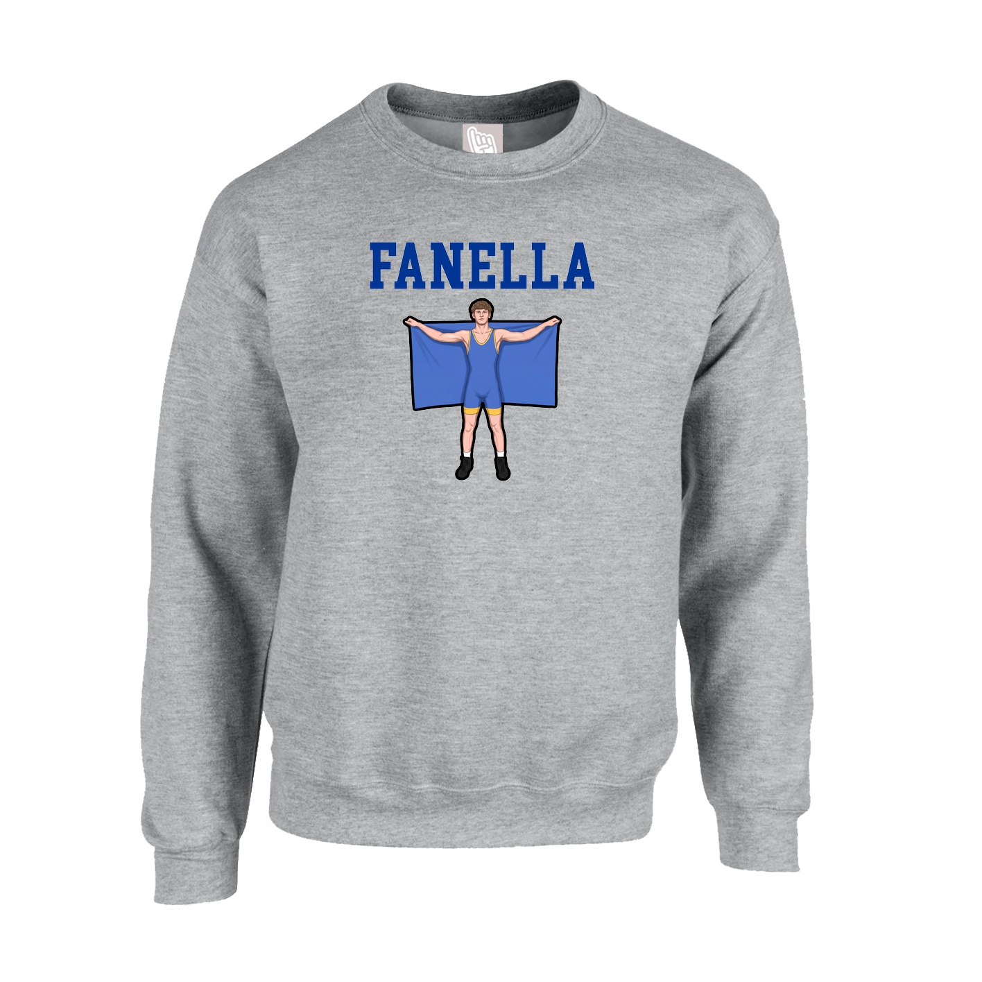 Fleece Crew — Shirsey in Grey