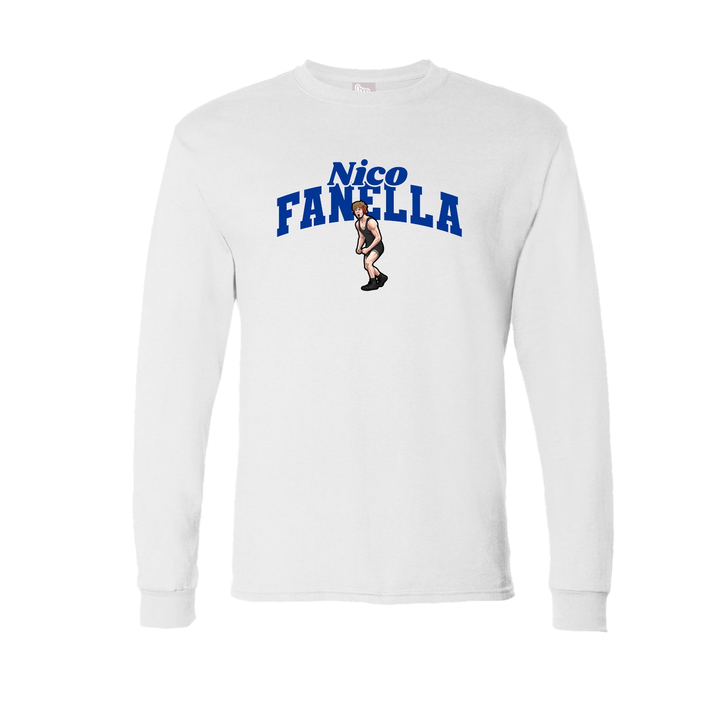Long Sleeve Tee — Signature Arch in White