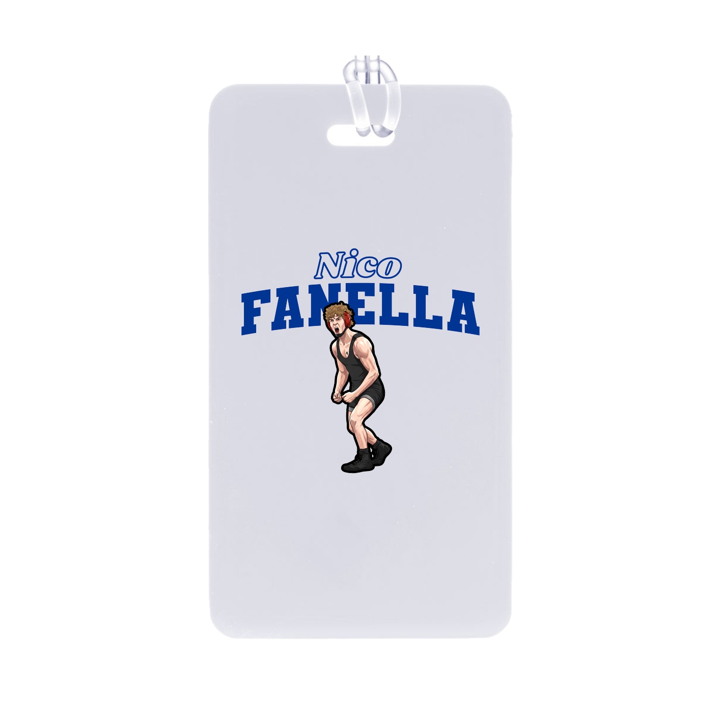 Bag Tag — Name Arch in Classic