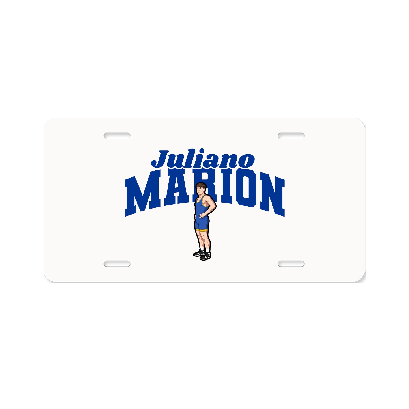 License Plate — Signature Arch in Classic