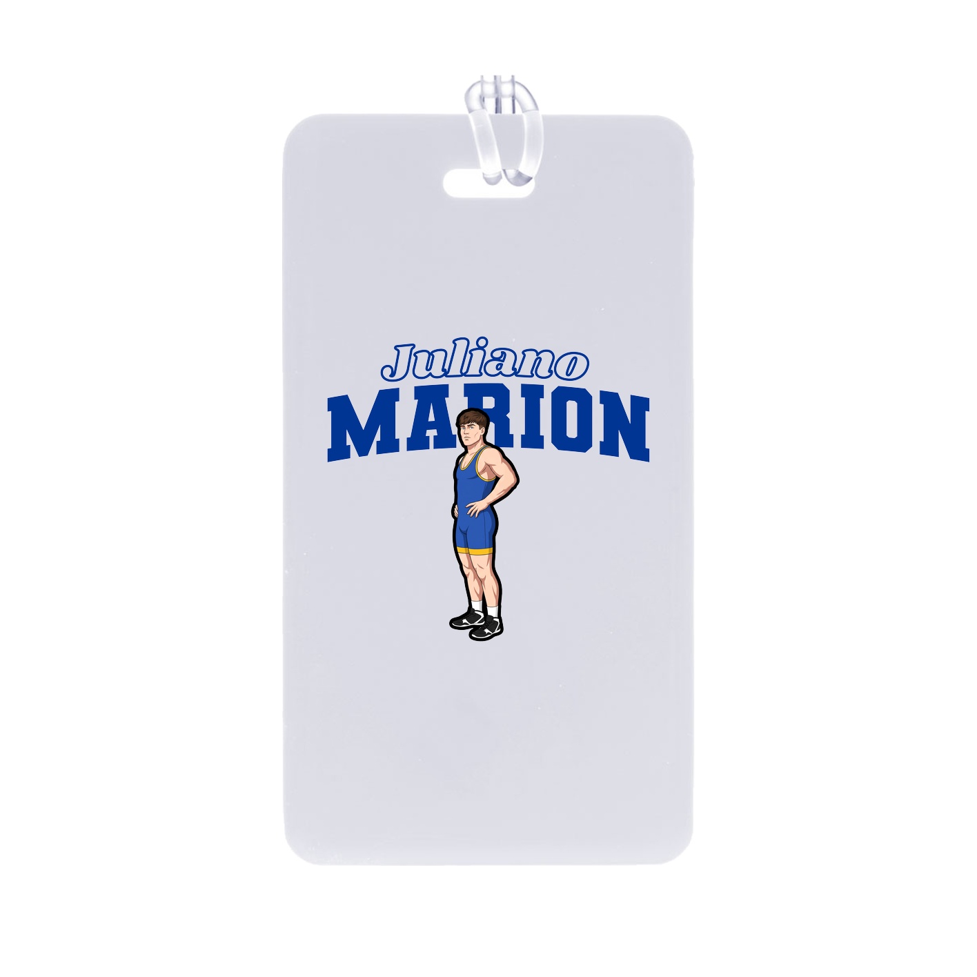 Bag Tag — Name Arch in Classic