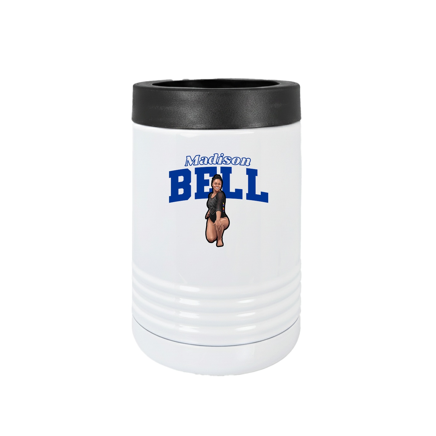 Beverage Holder — Name Arch in White