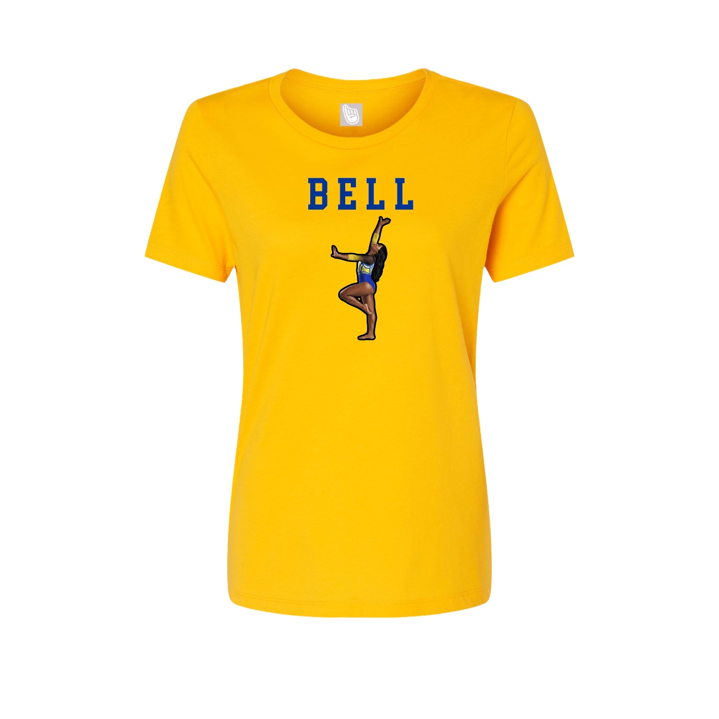 Fitted Women's Tee — Shirsey in Gold
