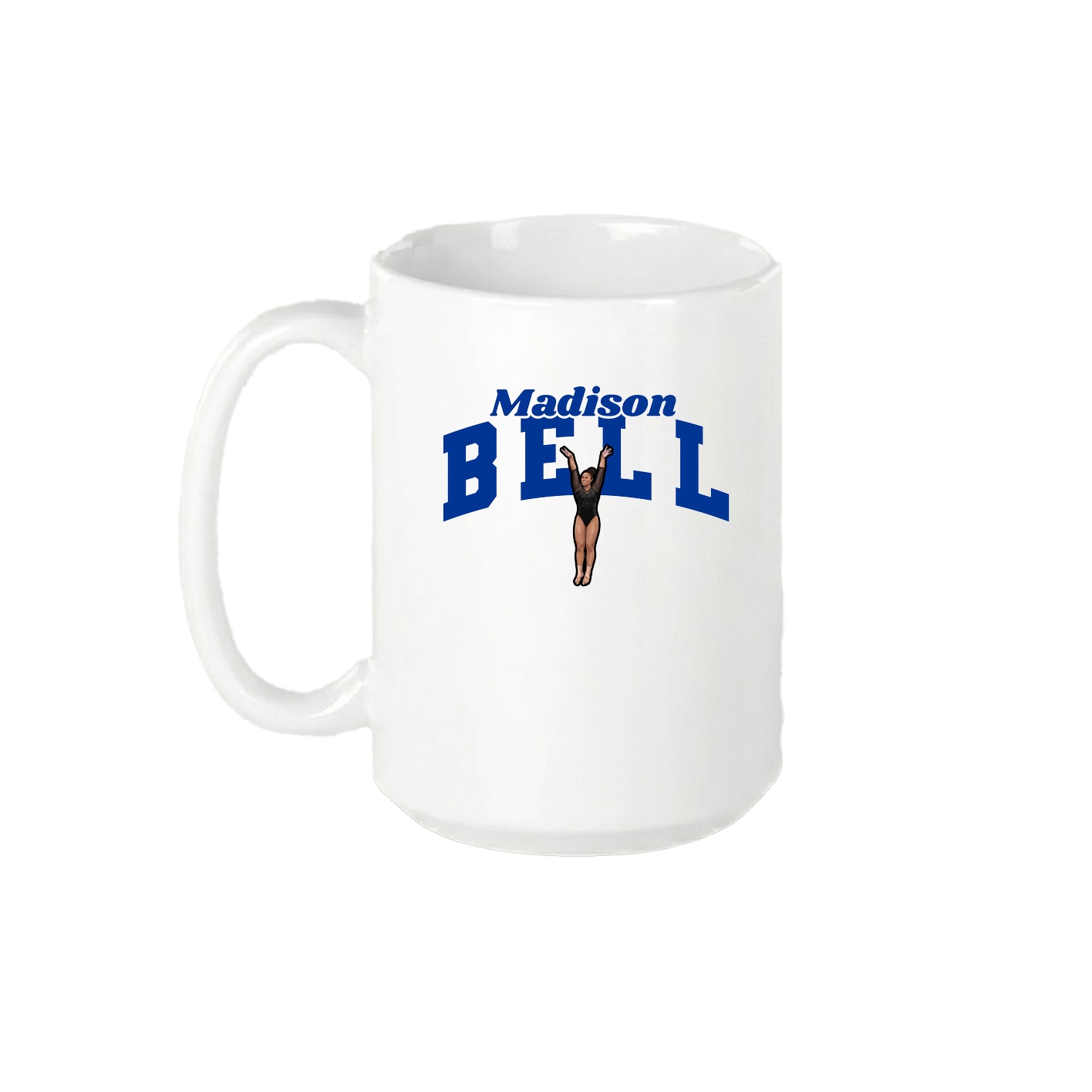 15oz Coffee Mug — Signature Arch in White