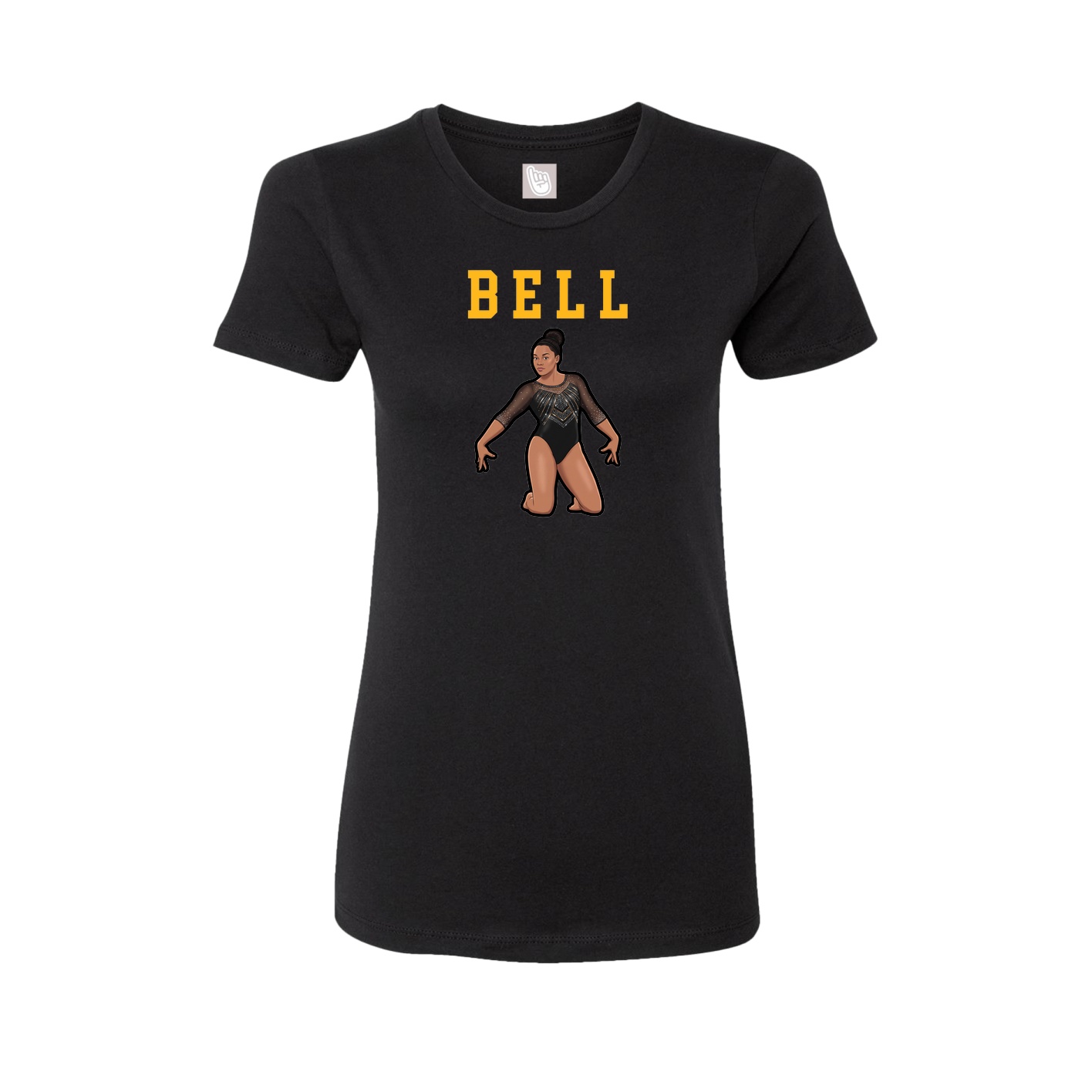 Fitted Women's Tee — Shirsey in Black