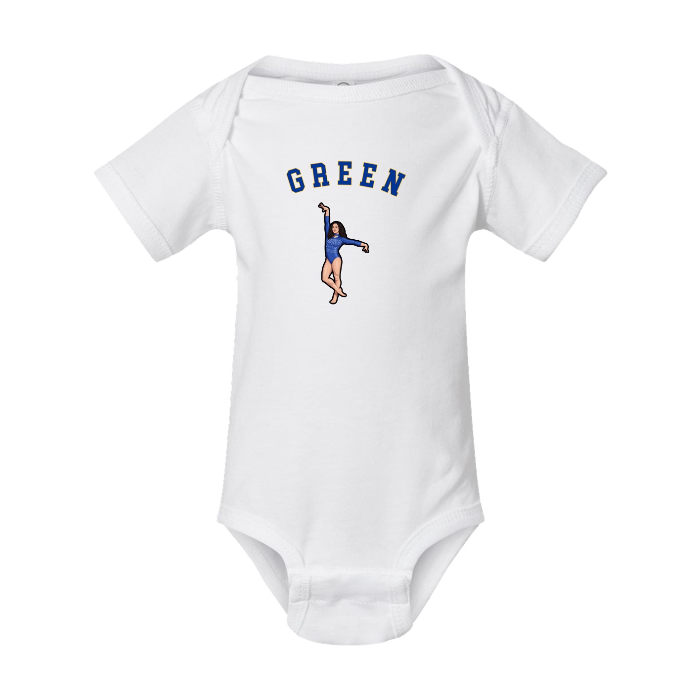Baby Onesie — Shirsey Arch in White