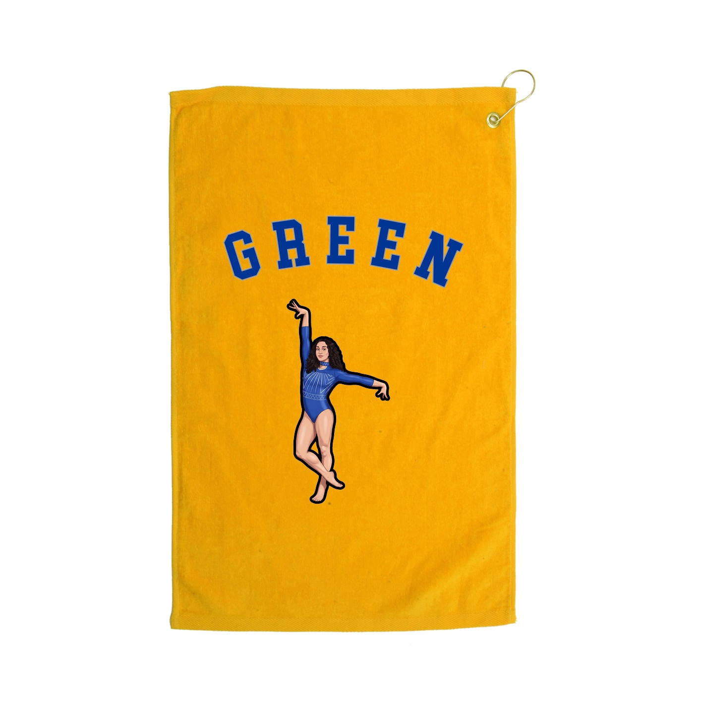 Golf Towel — Shirsey Arch in Gold