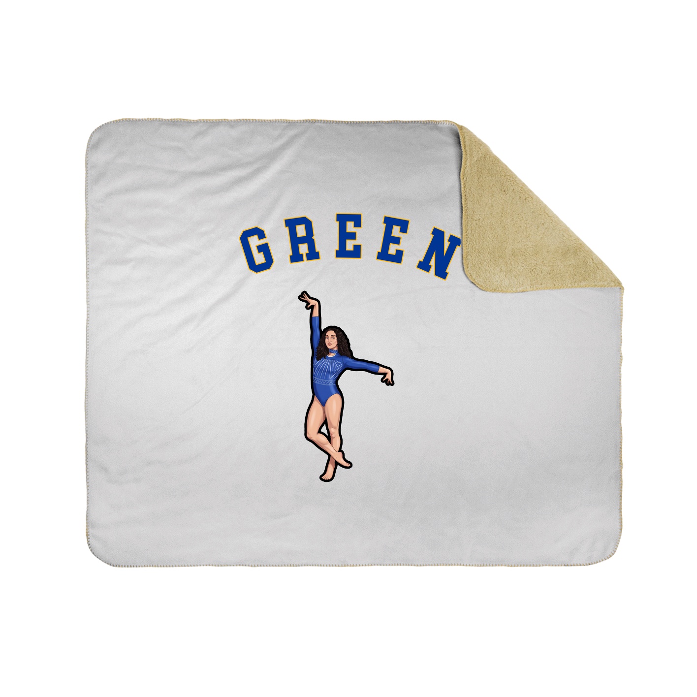 Throw Blanket — Shirsey Arch in White