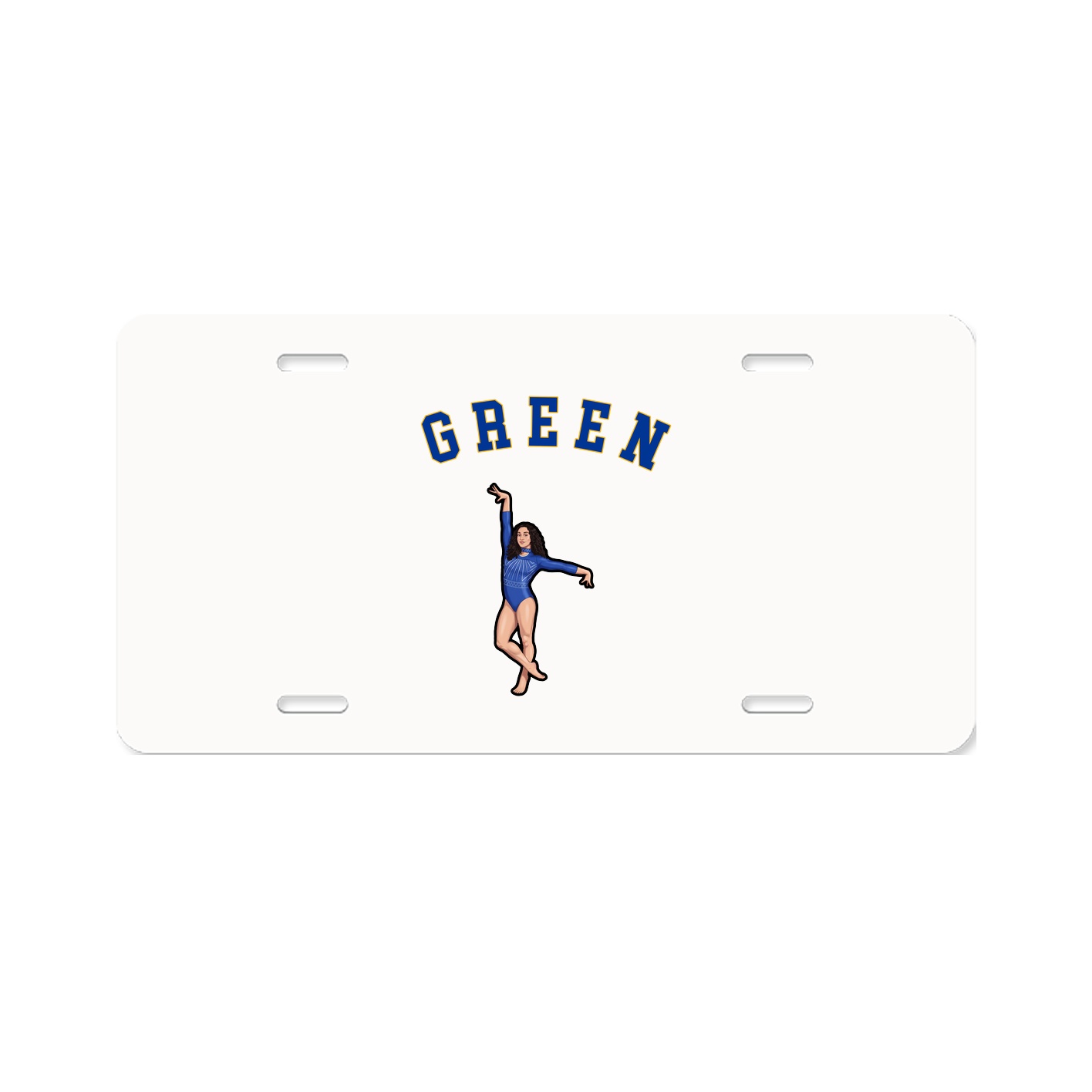 License Plate — Shirsey Arch in Classic