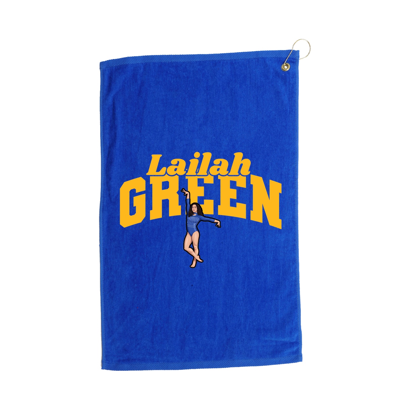 Golf Towel — Signature Arch in Royal
