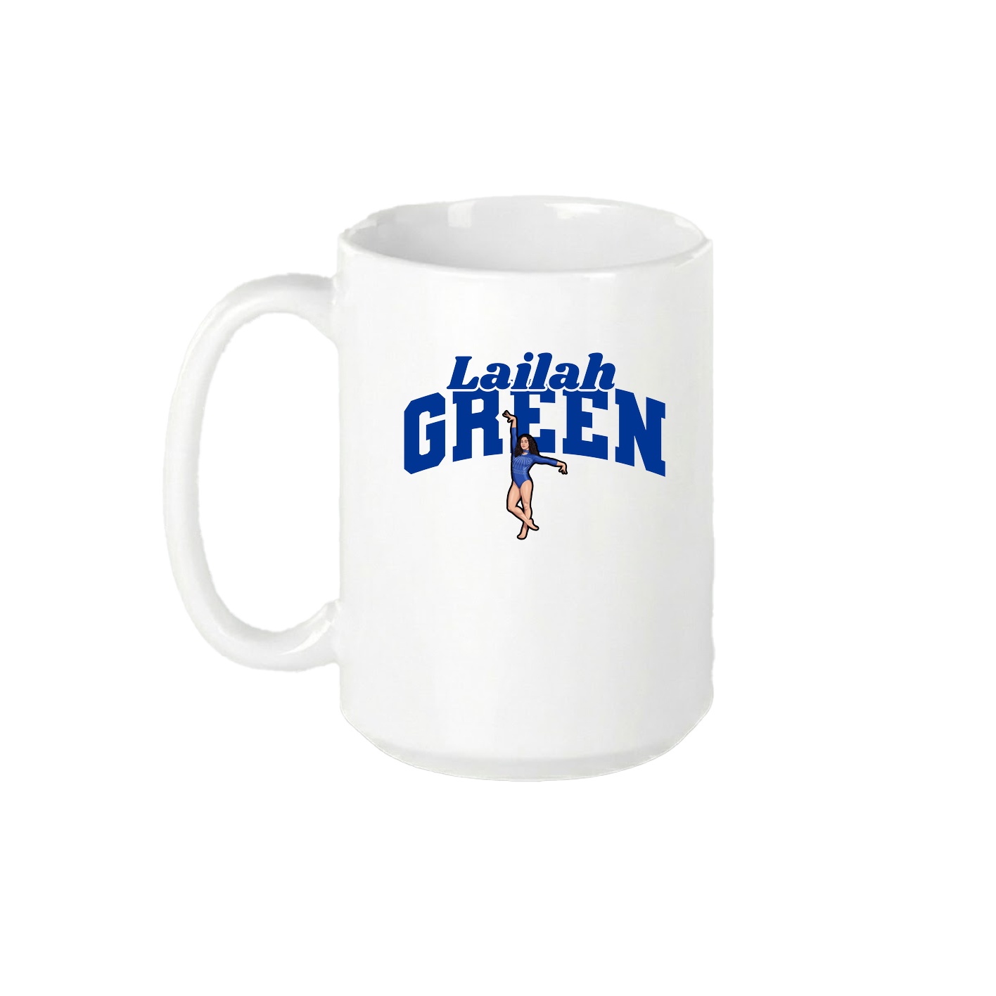 15oz Coffee Mug — Signature Arch in White