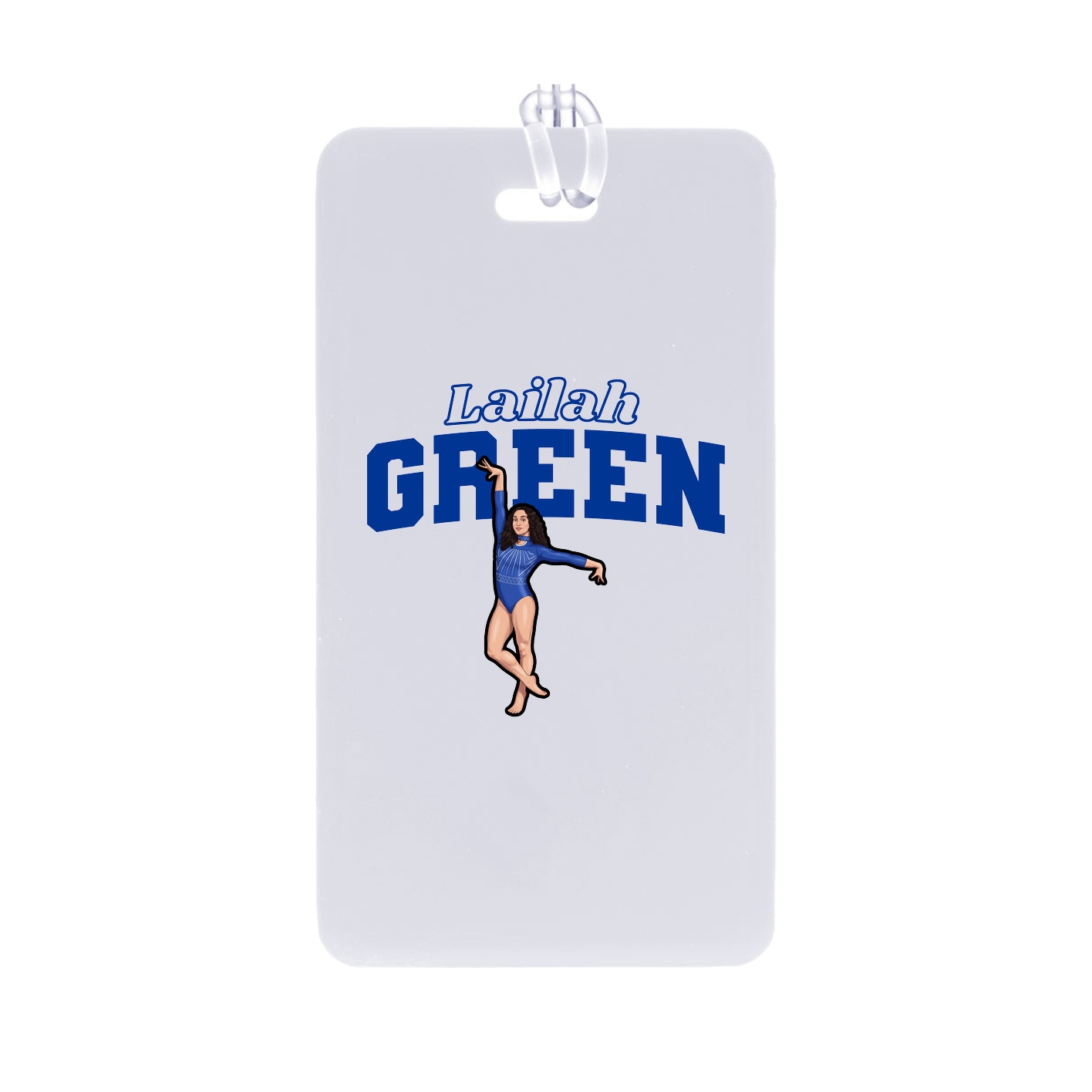 Bag Tag — Name Arch in Classic