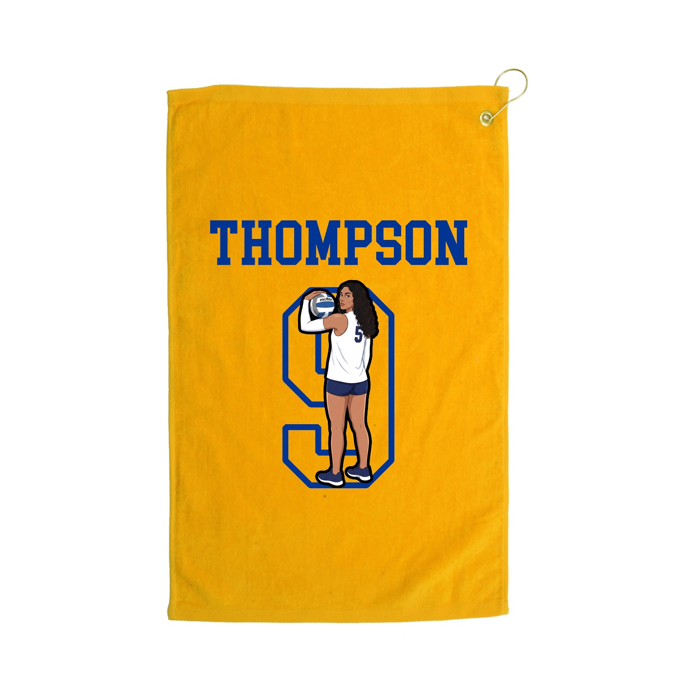 Golf Towel — Shirsey in Gold