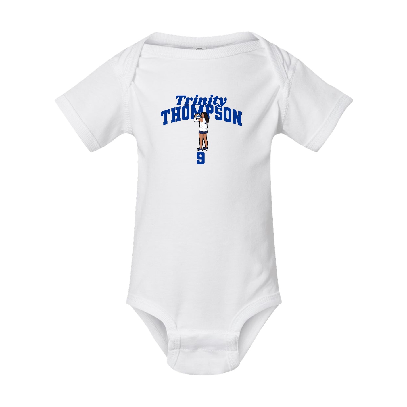 Baby Onesie — Signature Arch in White