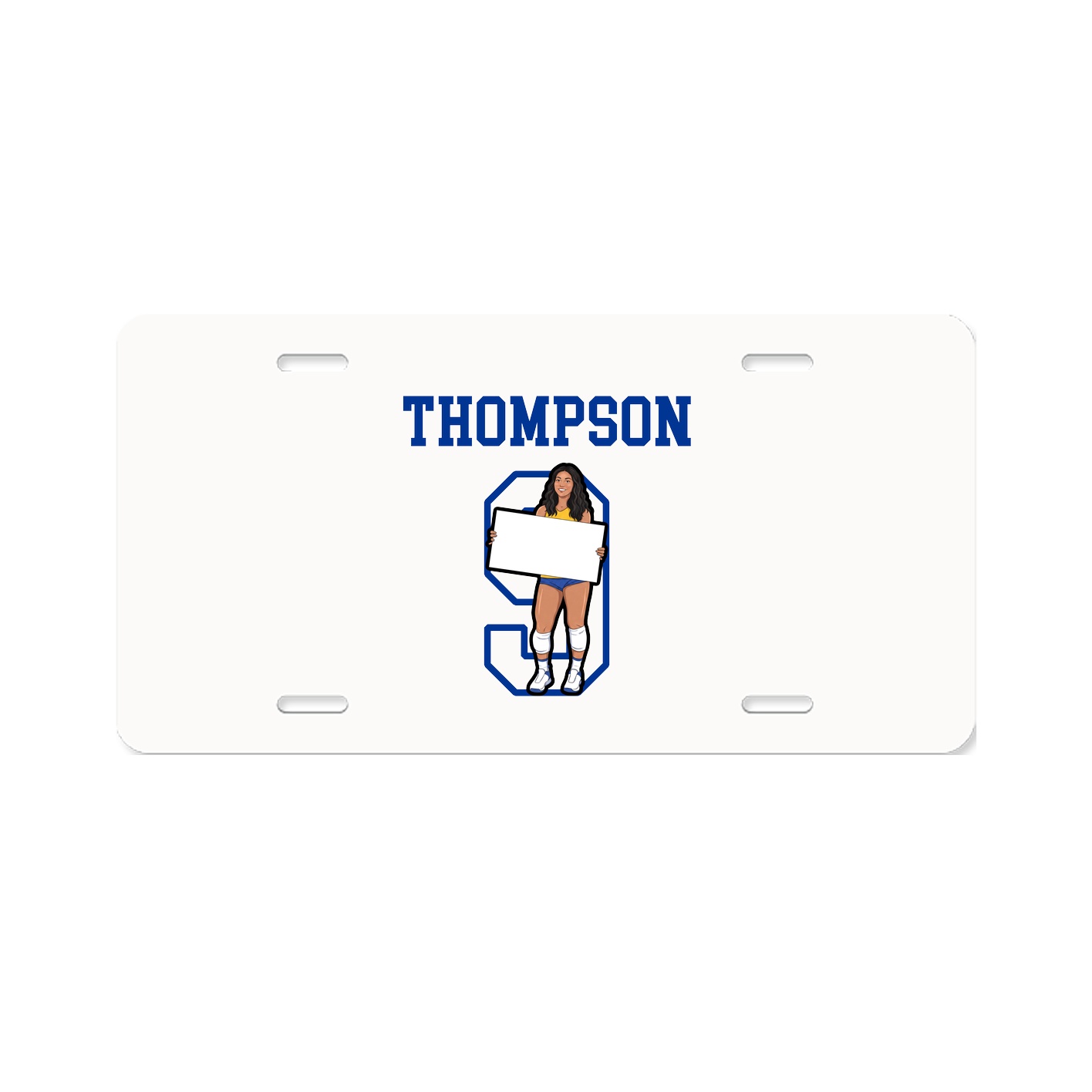 License Plate — Shirsey in Classic