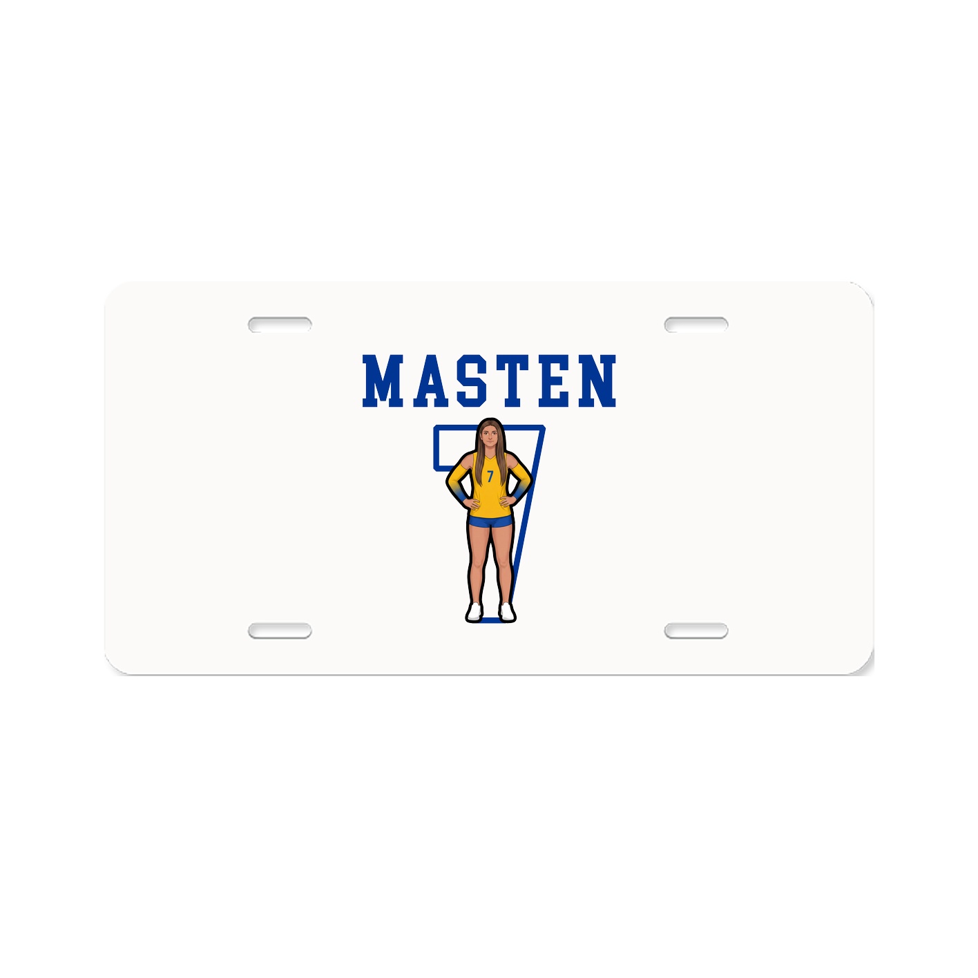 License Plate — Shirsey in Classic