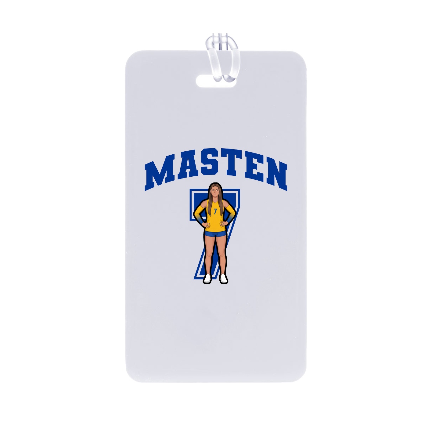 Bag Tag — Number in Classic
