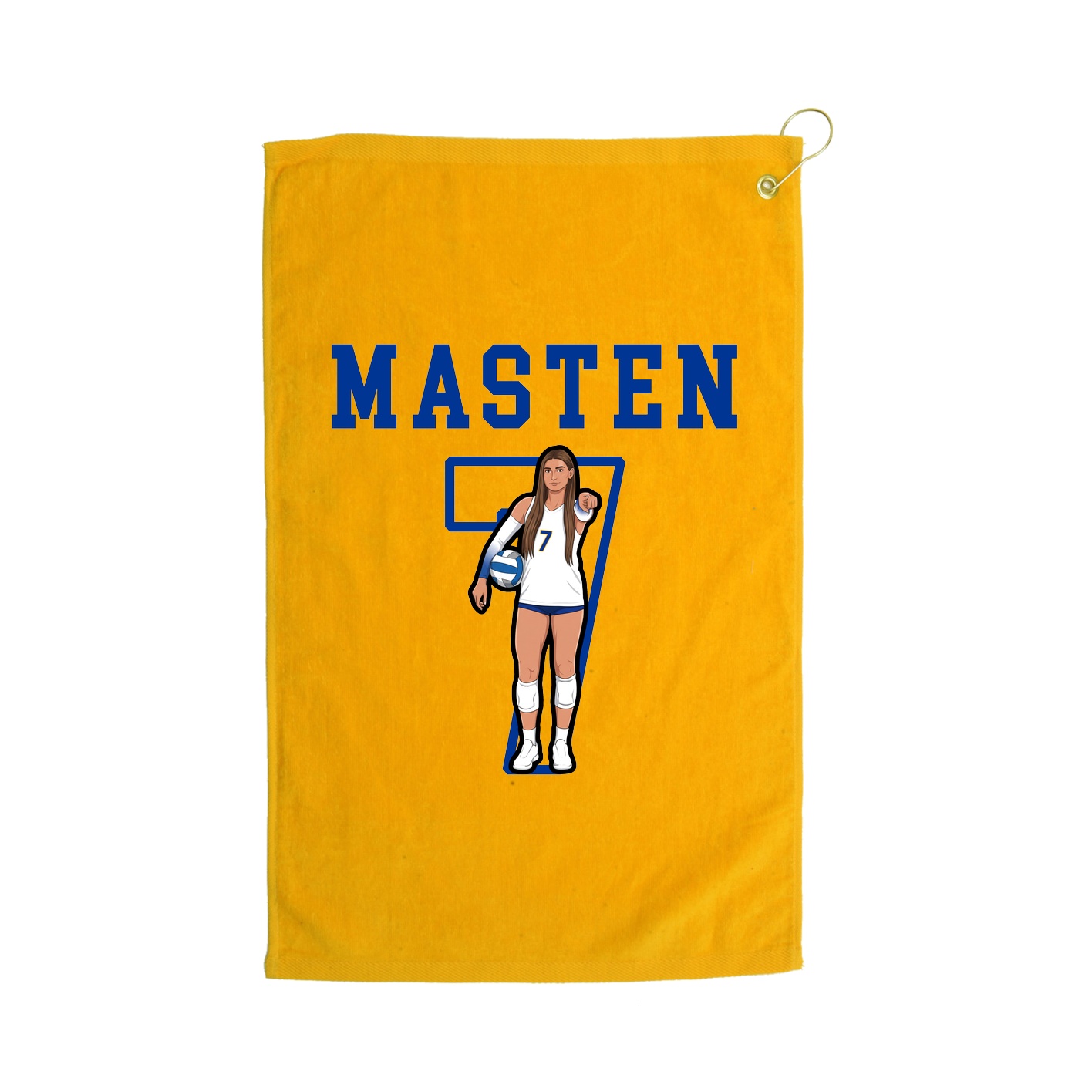 Golf Towel — Shirsey in Gold