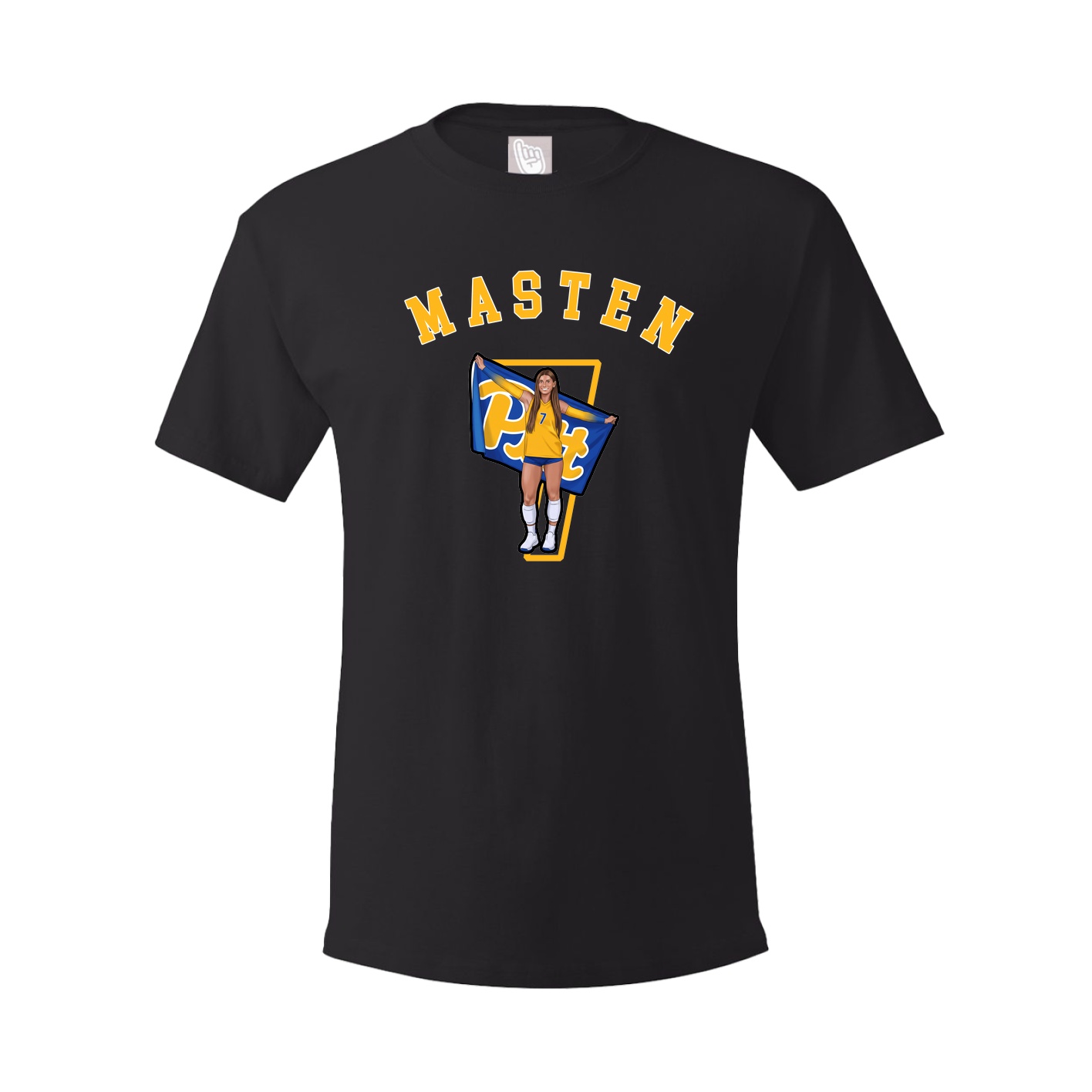 Youth Tee — Shirsey Arch in Black