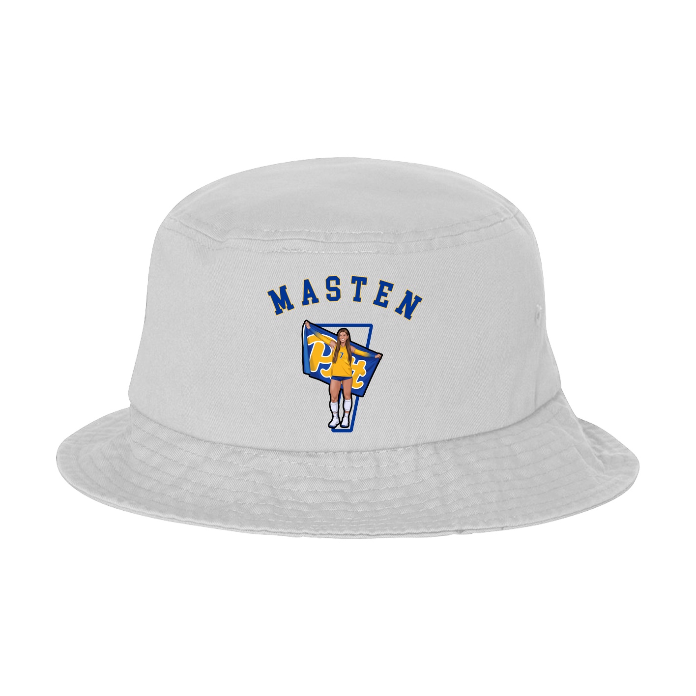 Bucket Cap — Shirsey Arch in White