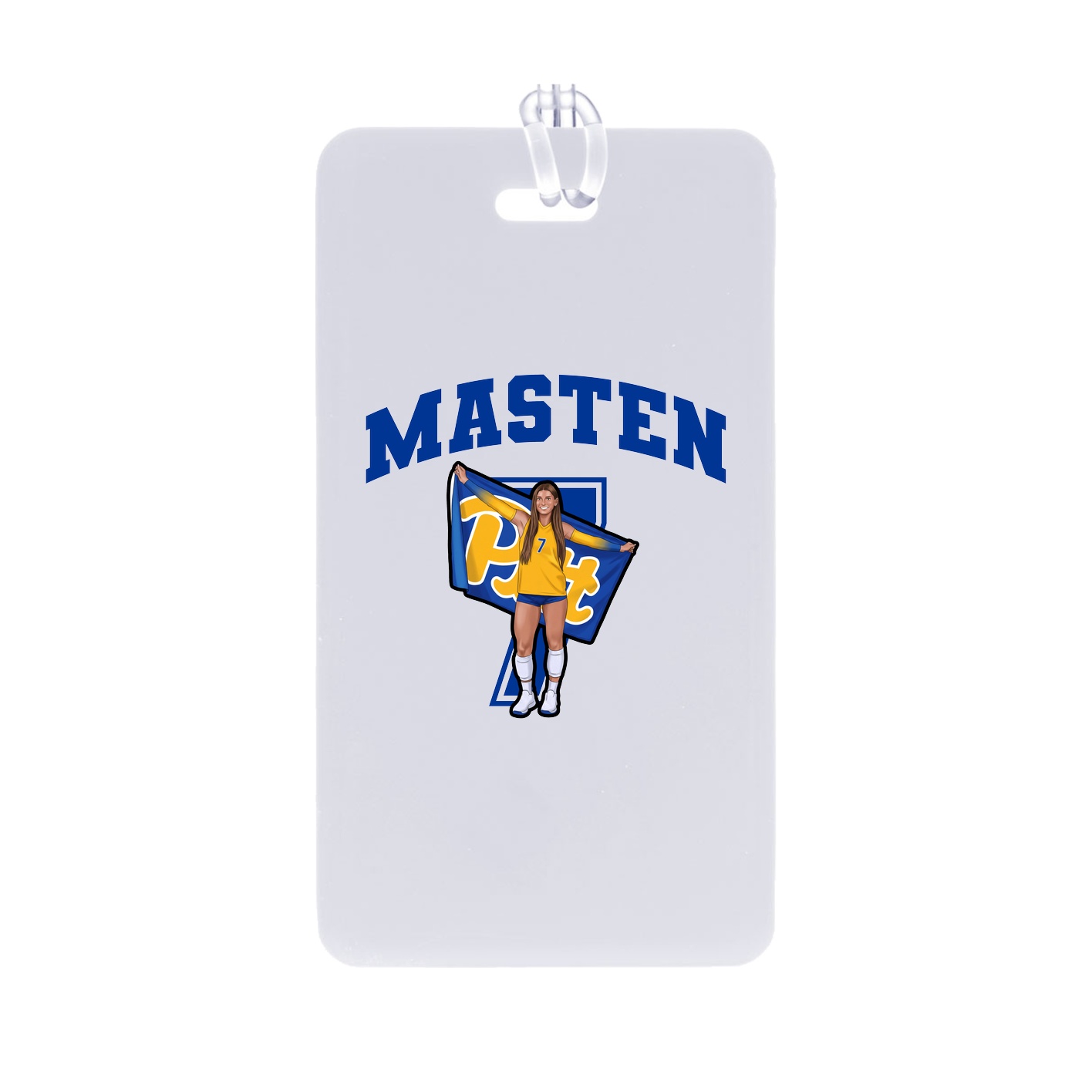 Bag Tag — Number in Classic