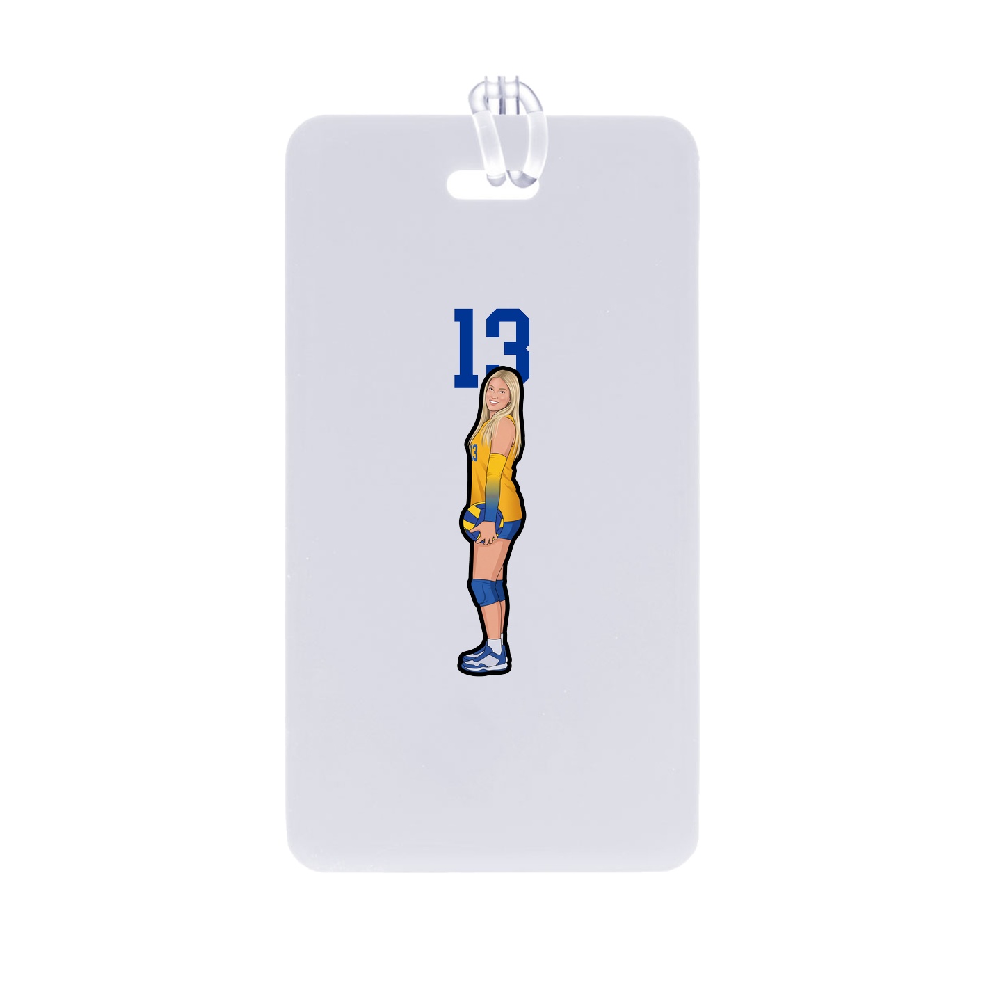 Bag Tag — Number Top in Classic