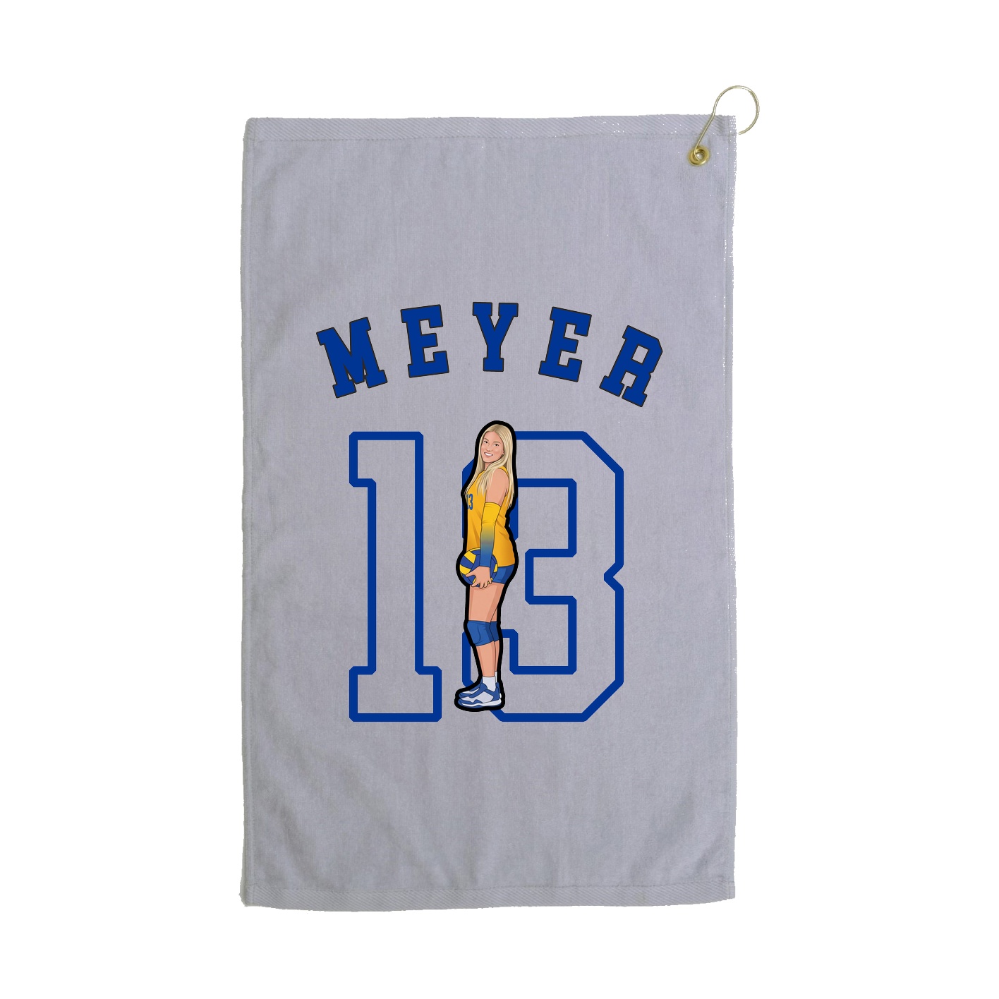 Golf Towel — Shirsey Arch in Grey