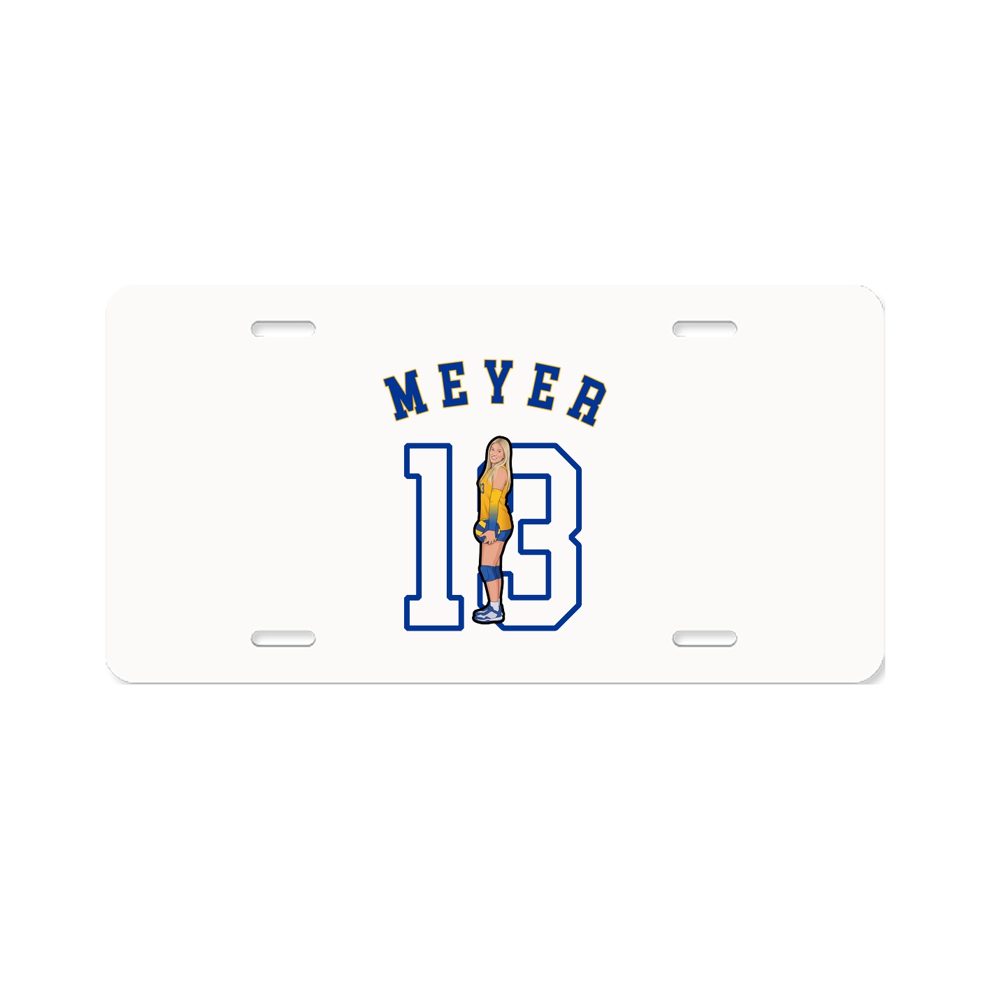 License Plate — Shirsey Arch in Classic