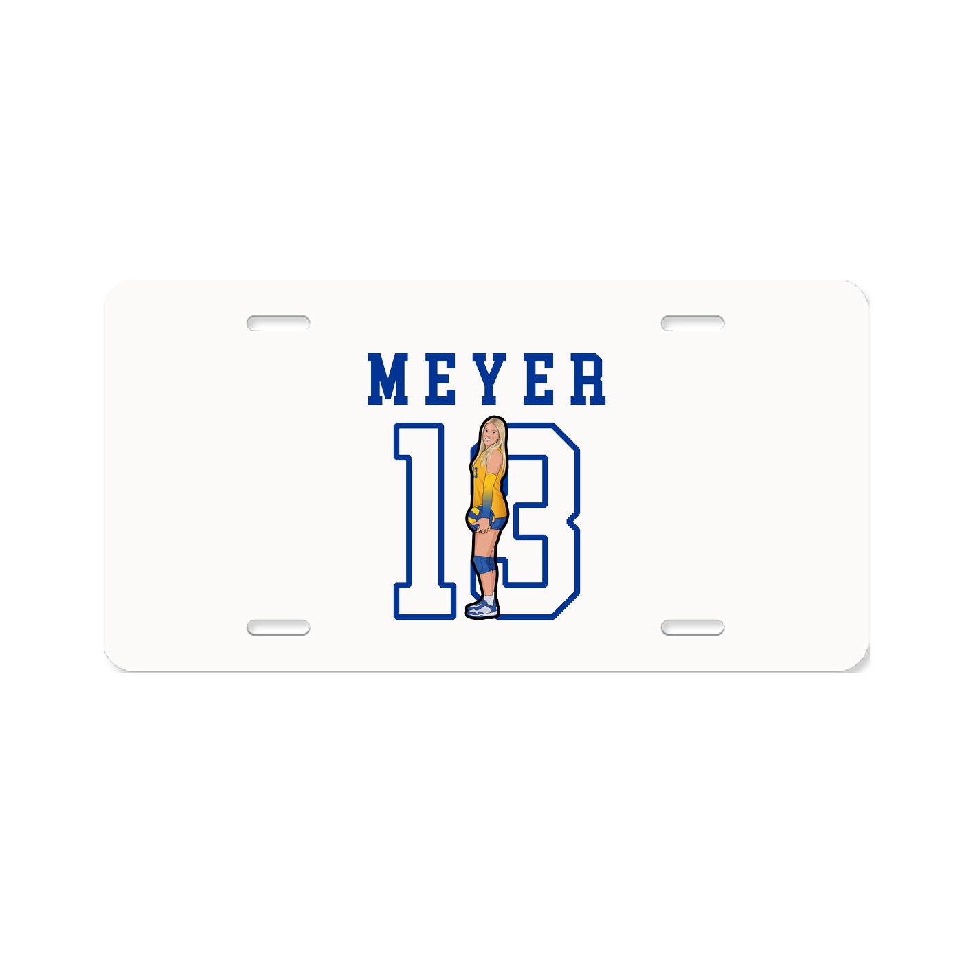 License Plate — Shirsey in Classic