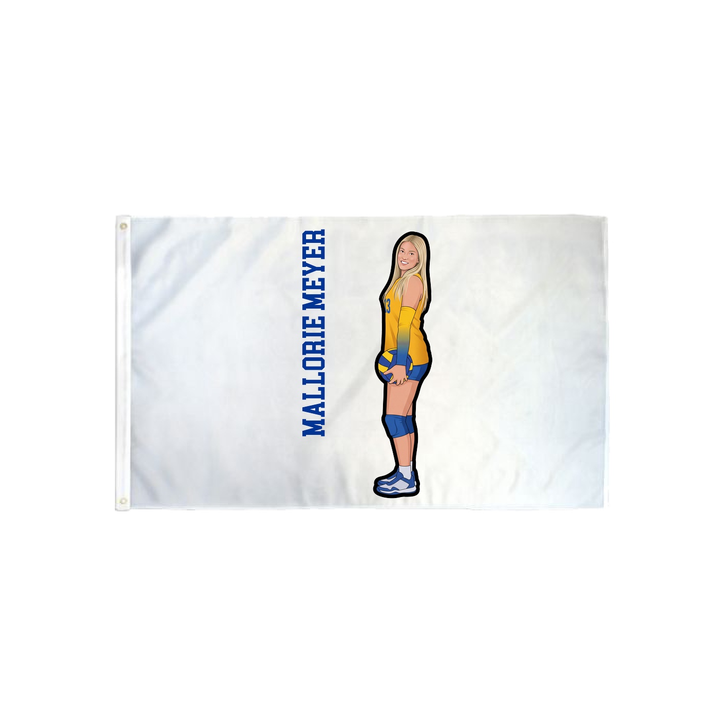 3x5 Flag — Name Vertical in Classic
