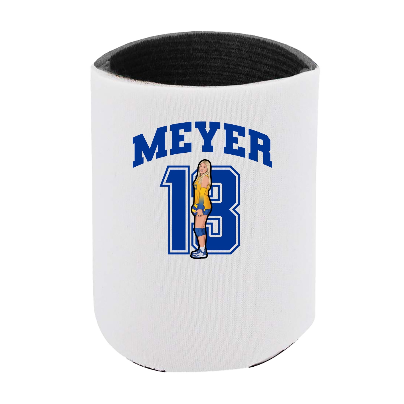 Can Holder — Number in White