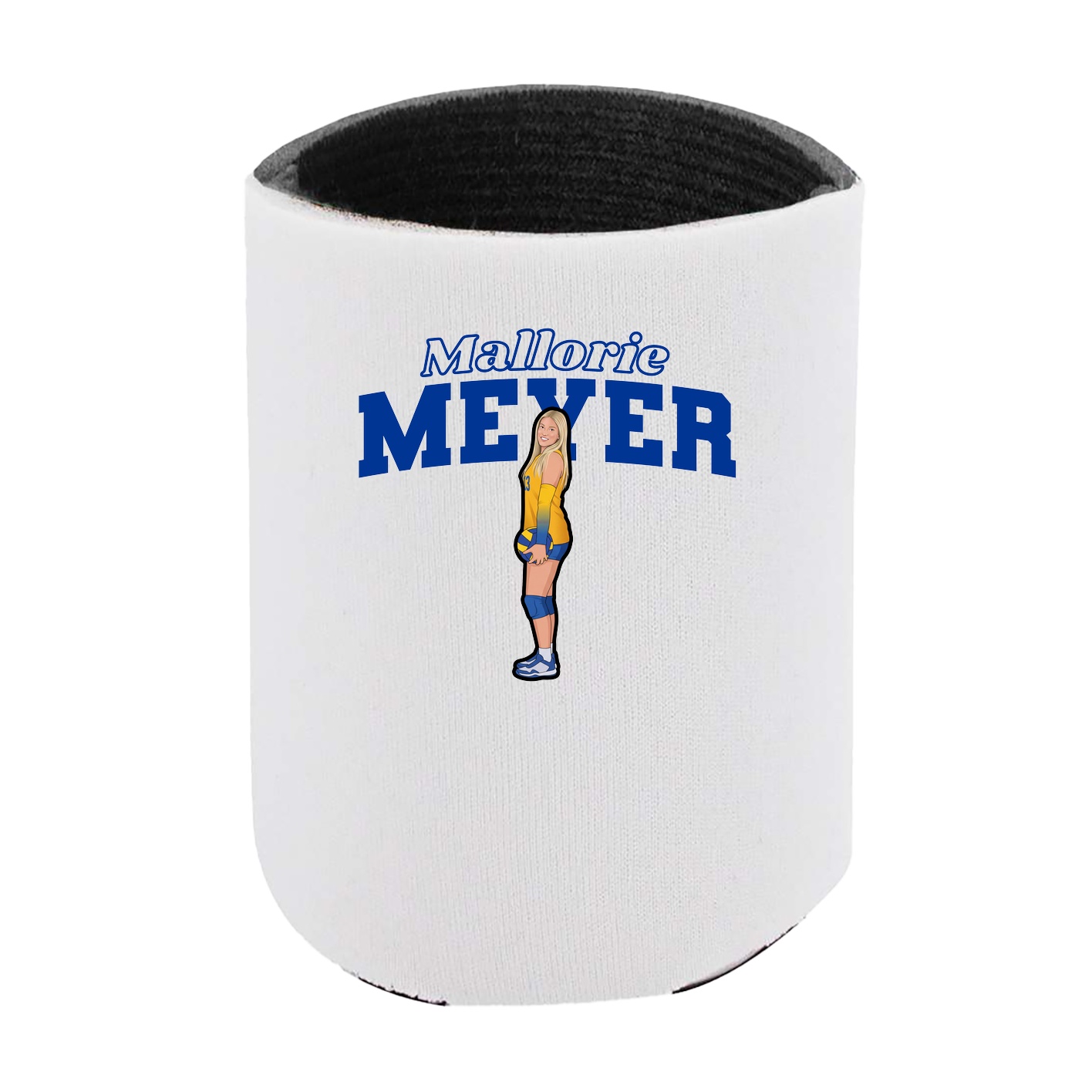 Can Holder — Name Arch in White