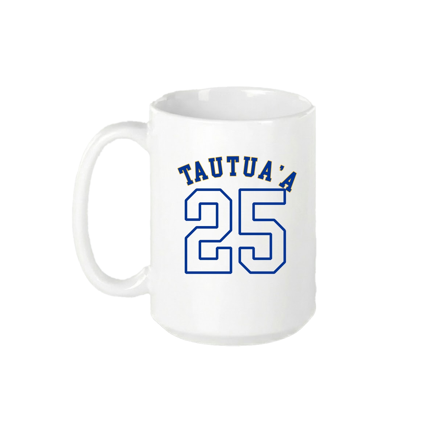 15oz Coffee Mug — Shirsey Arch in White