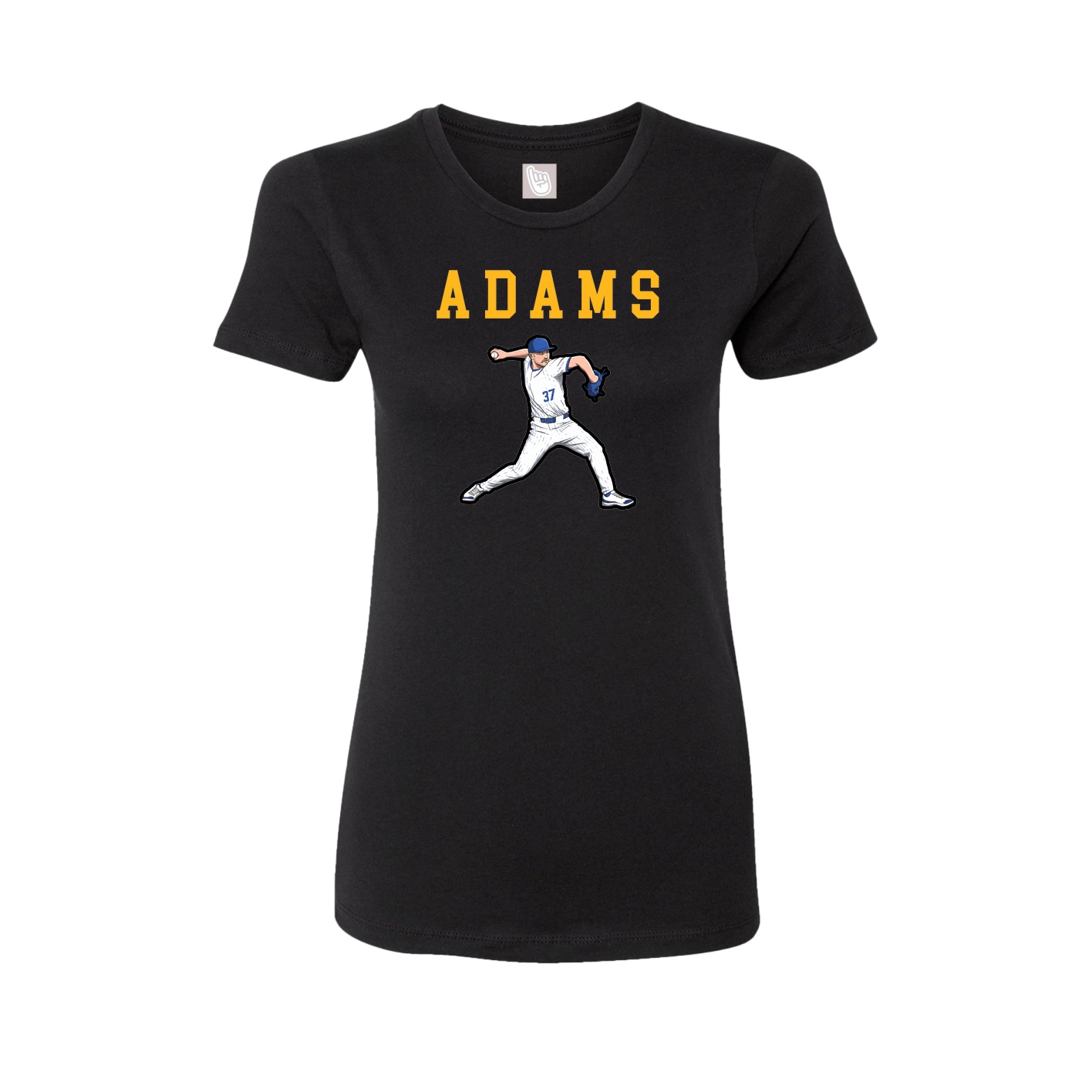 Fitted Women's Tee — Shirsey in Black