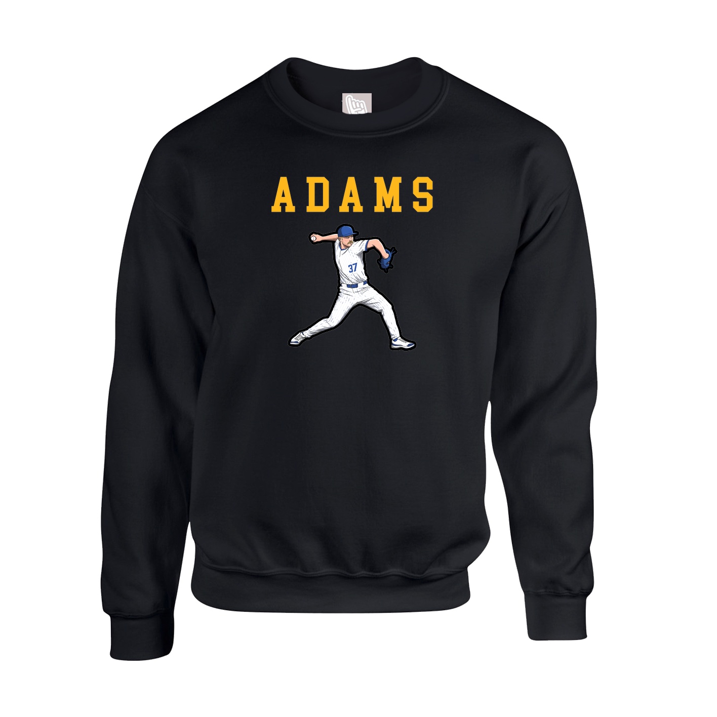 Fleece Crew — Shirsey in Black