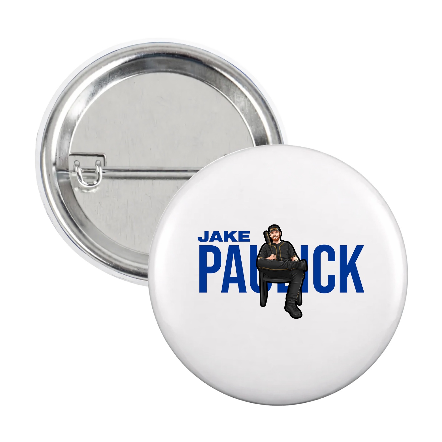 Game Day Button — Player Name in White