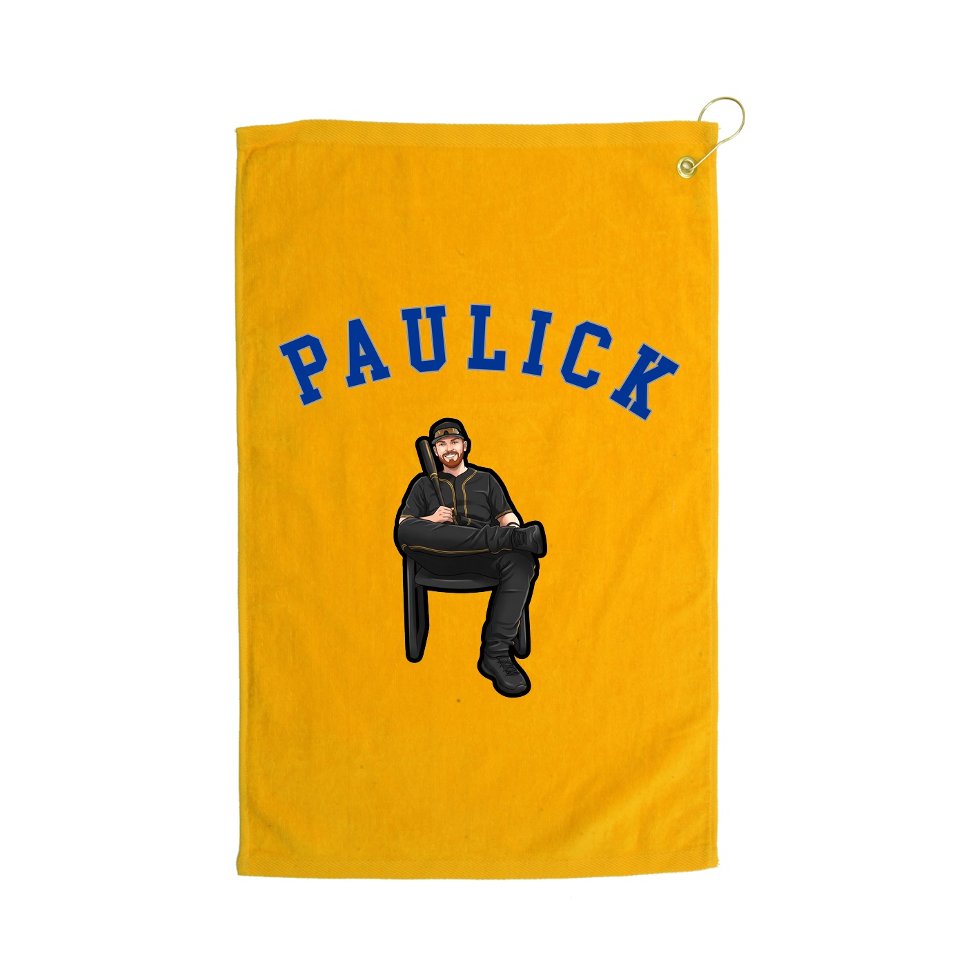 Golf Towel — Shirsey Arch in Gold