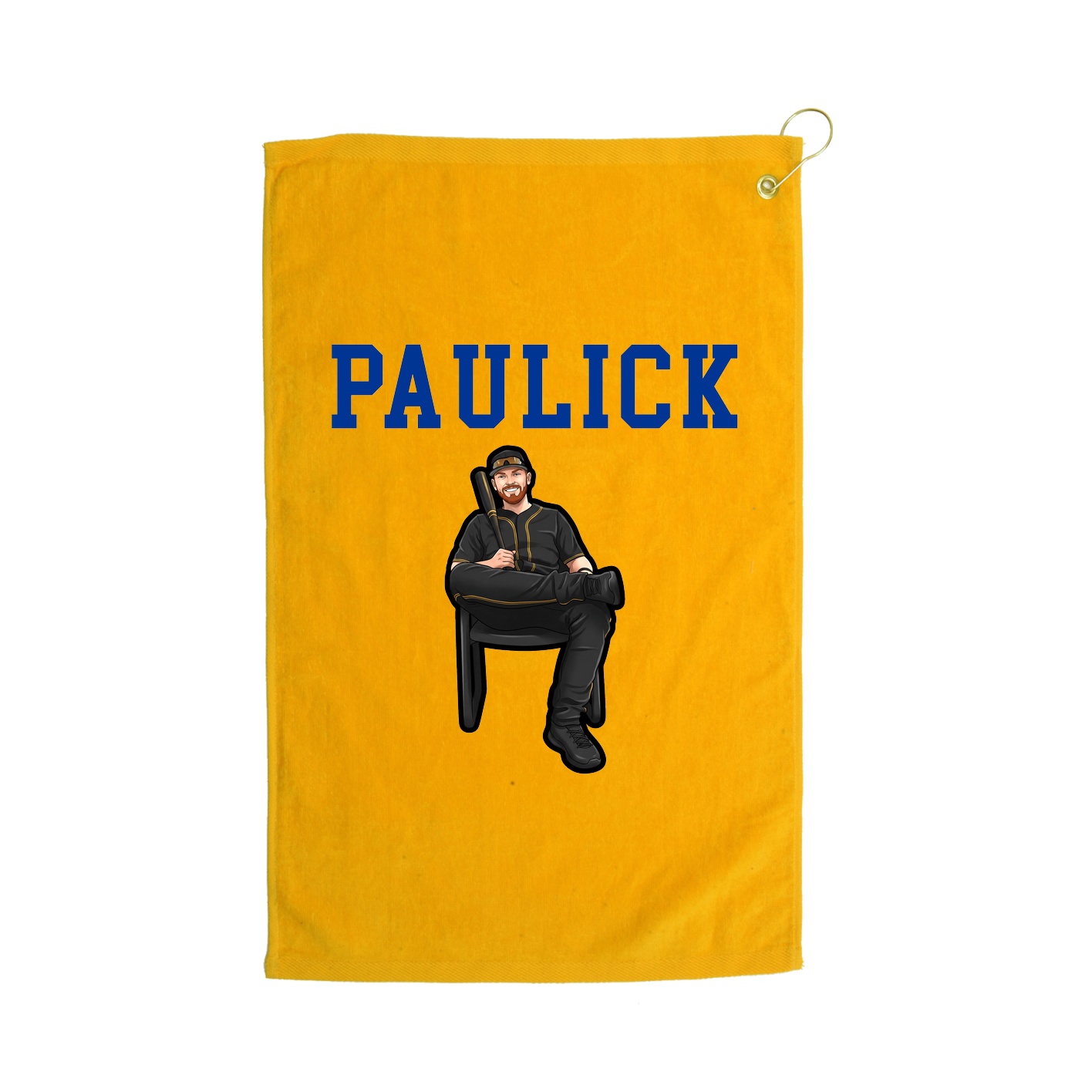 Golf Towel — Shirsey in Gold