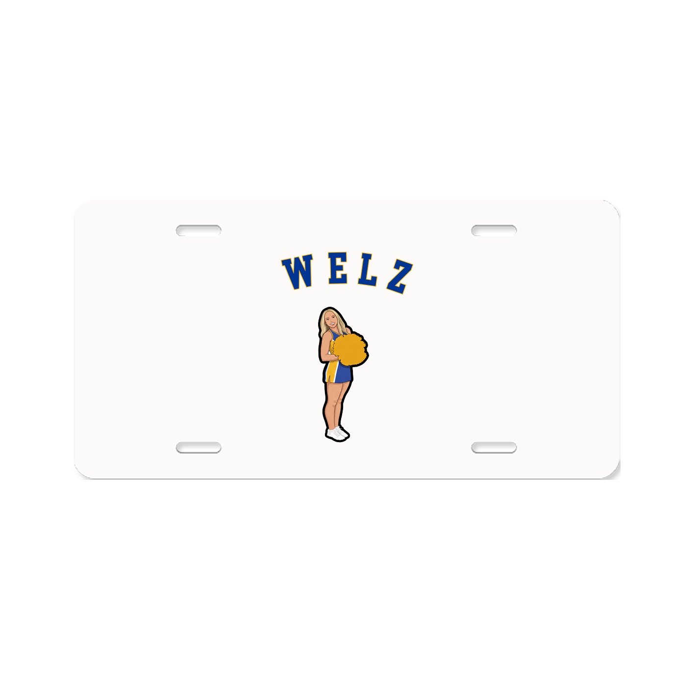 License Plate — Shirsey Arch in Classic