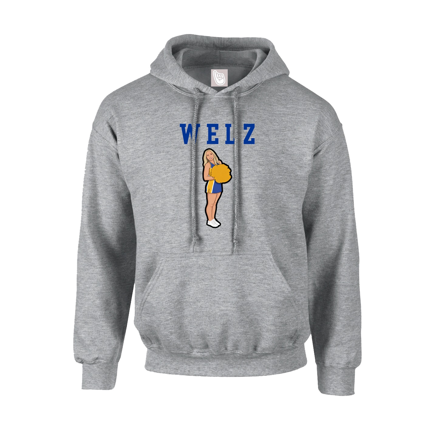 Hoodie — Shirsey in Grey