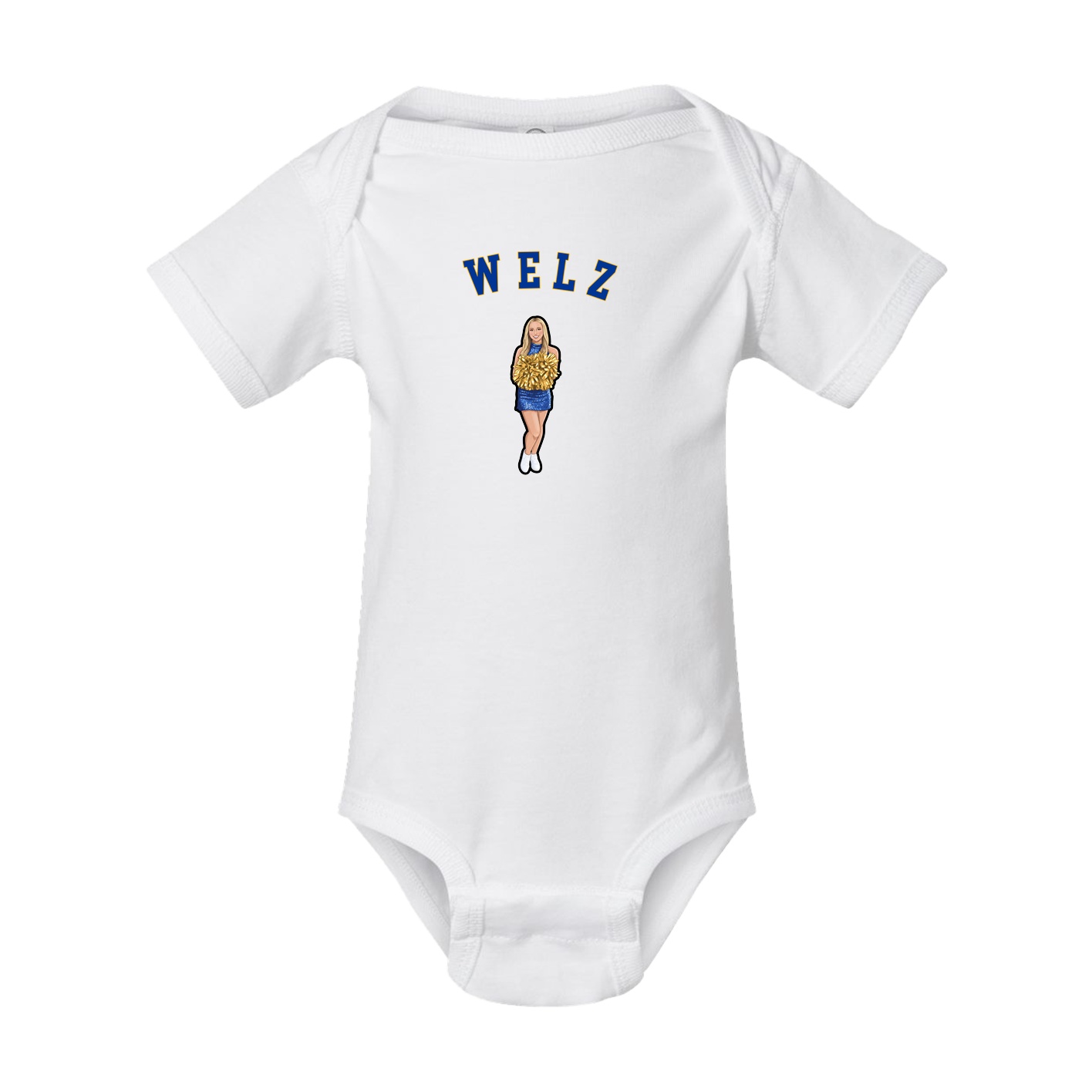 Baby Onesie — Shirsey Arch in White